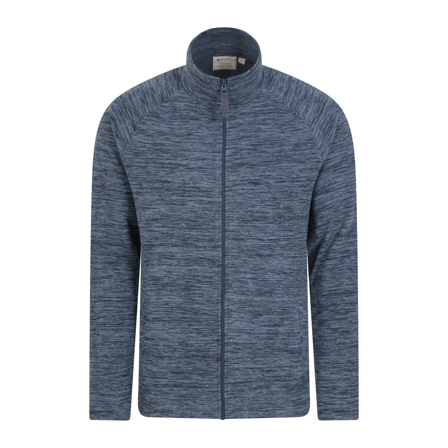 Mountain Warehouse Mens Snowdon II Full Zip Fleece Jacket Blue