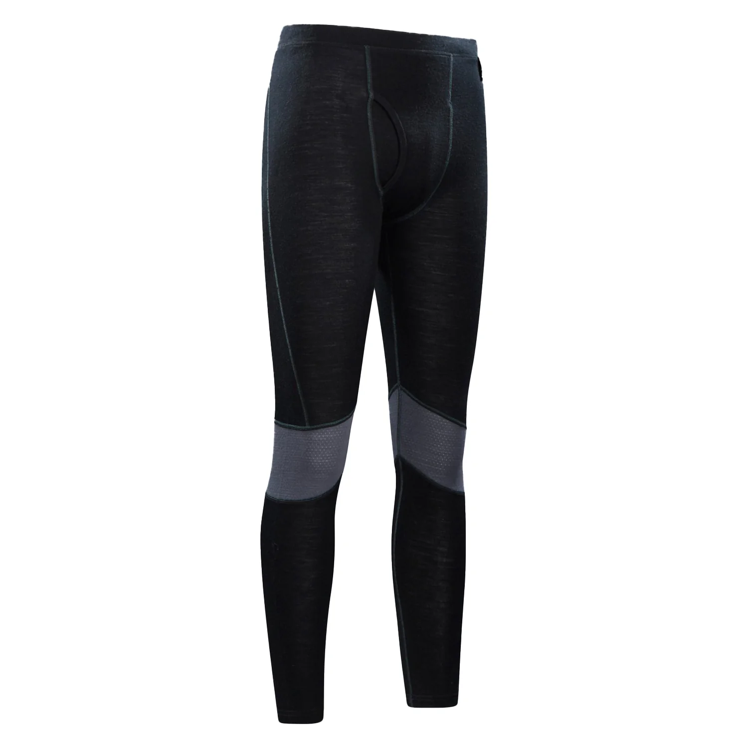 Mountain Warehouse Mens Ultra Merino Wool Thermal Bottoms Black - Image 3