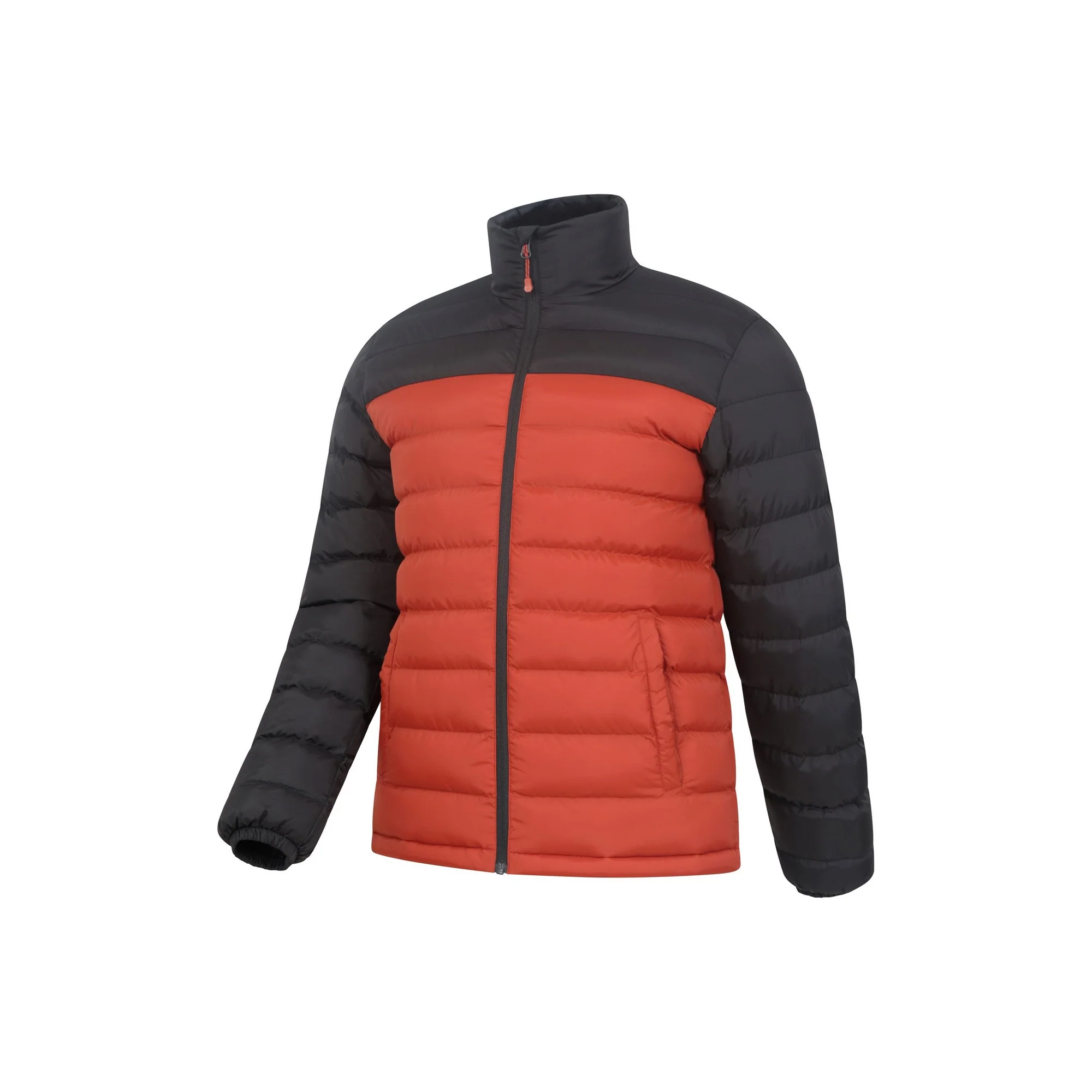 Mountain Warehouse Mens Vista Padded Jacket Burnt Orange - Image 3