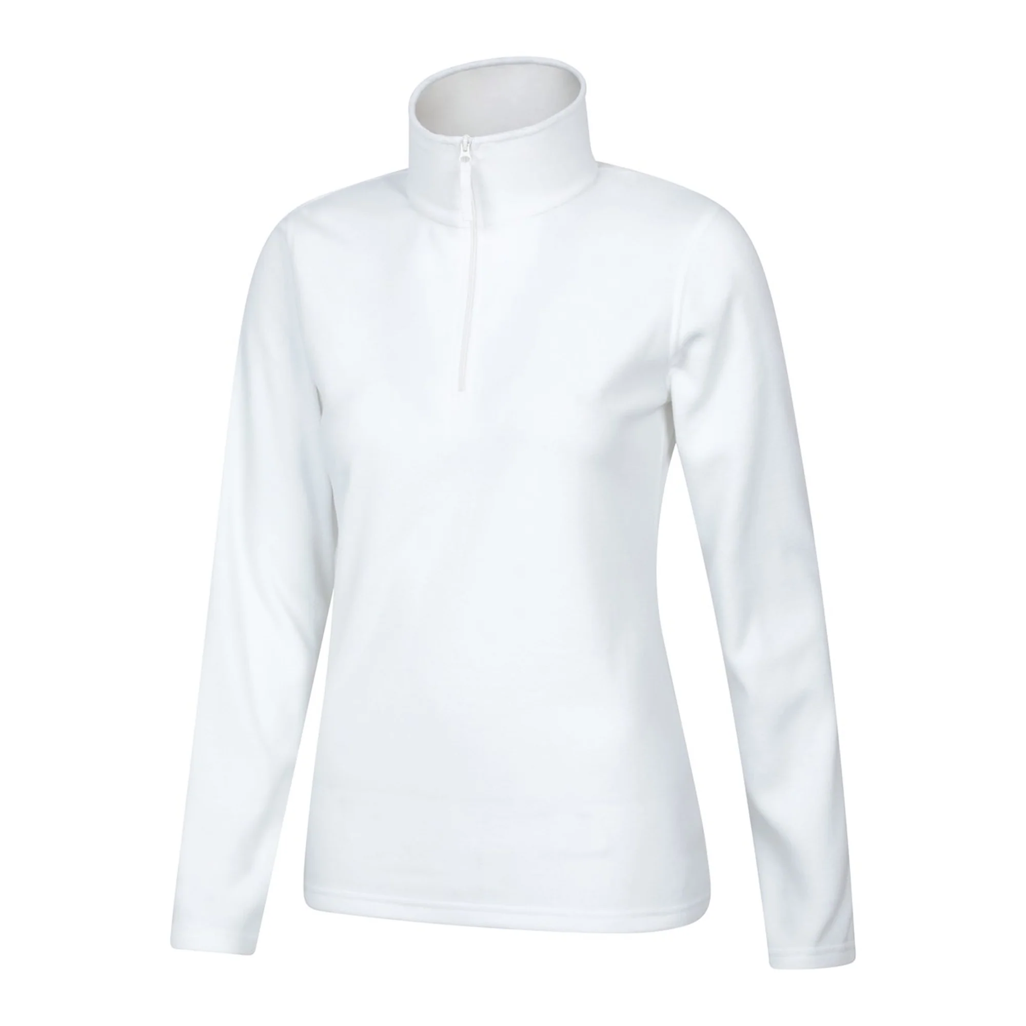Mountain Warehouse Womens Camber II Fleece Top Beige - Image 3