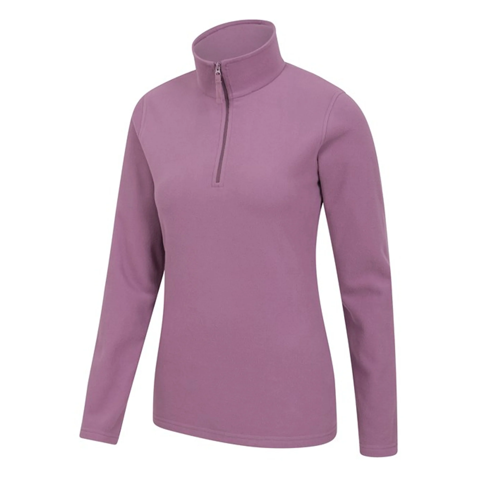 Mountain Warehouse Womens Camber II Fleece Top Dusky Purple - Image 3