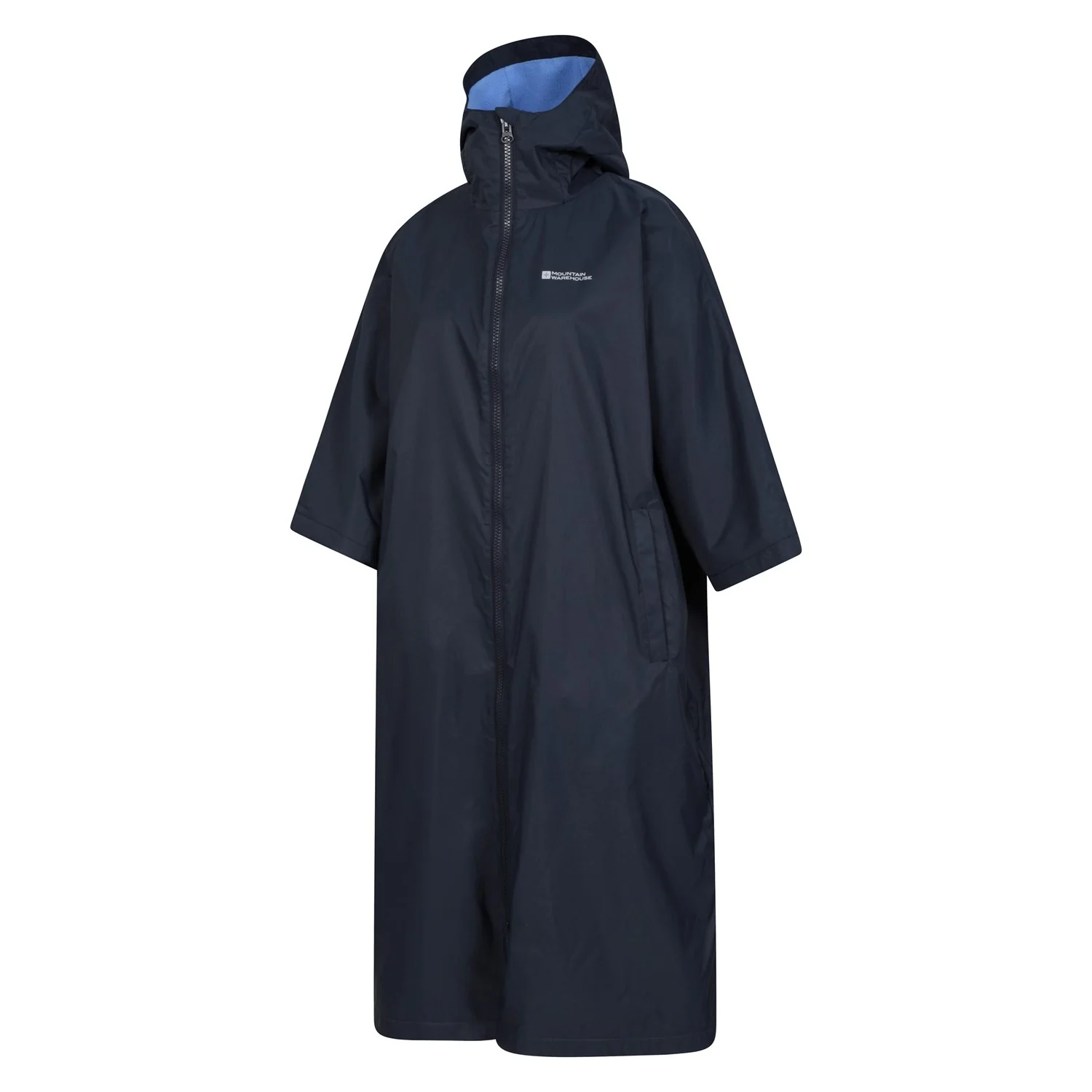Mountain Warehouse Womens Coastline Water Resistant Robe Navy - Image 3