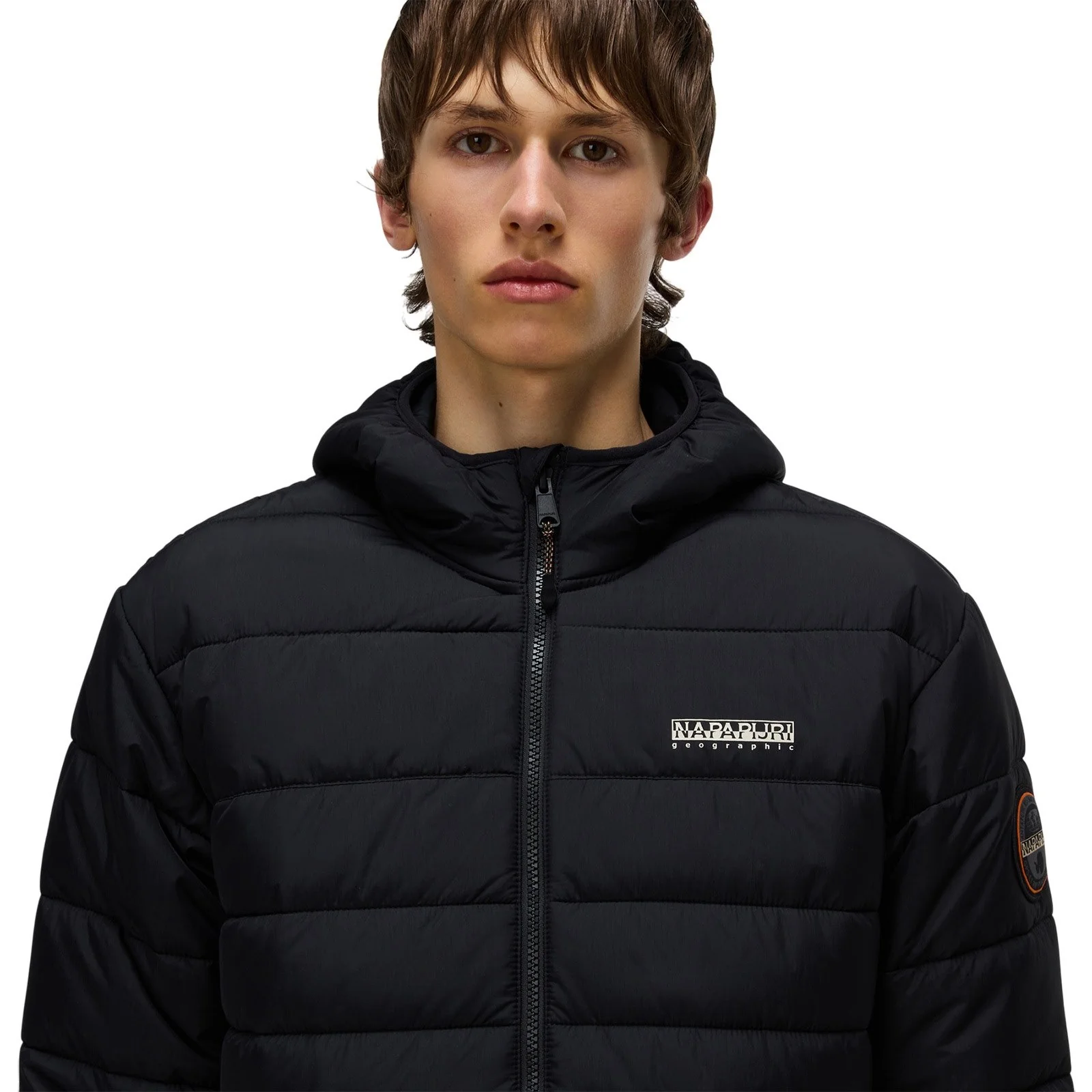 Napapijri A Gesar Mens Hooded Jacket - Image 3
