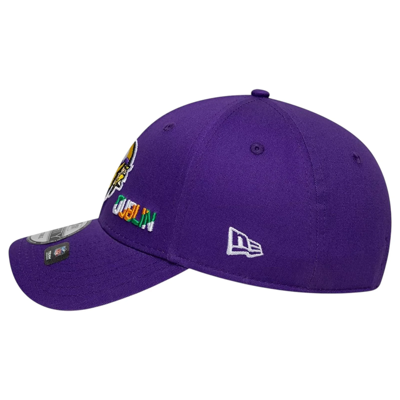 New Era Vikings NFL Dublin Game 2025 9FORTY Adjustable Cap - Image 6