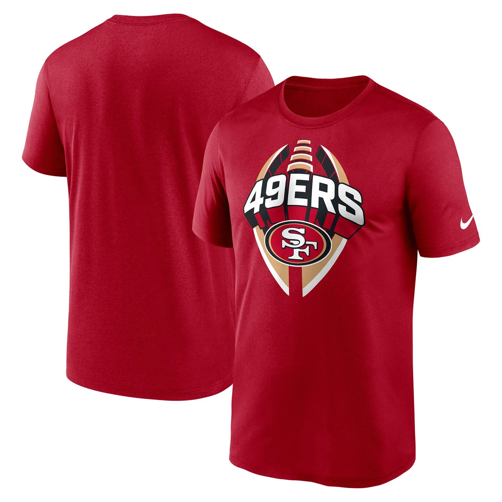 Nike 49ers Legend Icon NFL T-Shirt - Red - Image 3