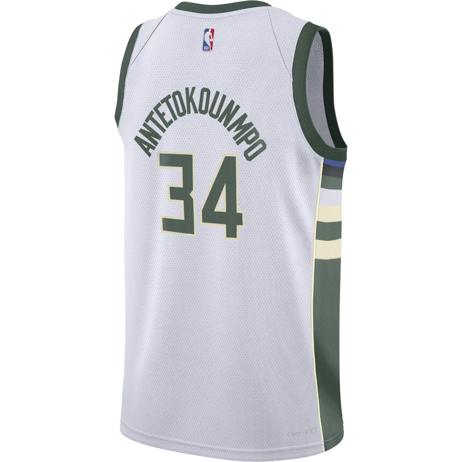 Nike Bucks Giannis 34 Association Kids Jersey - Image 2