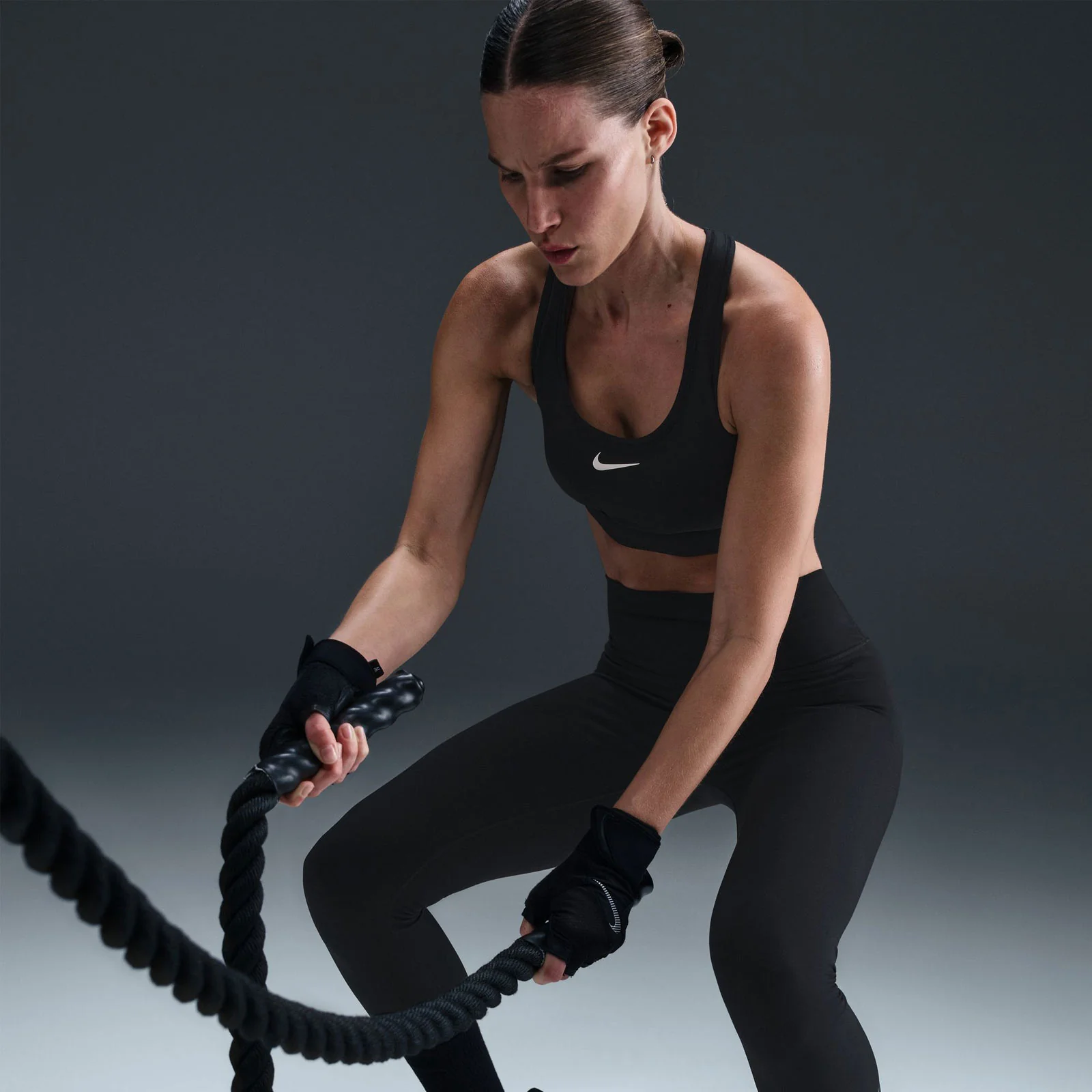 Nike One Womens High-Waisted Full-Length Leggings - Image 6