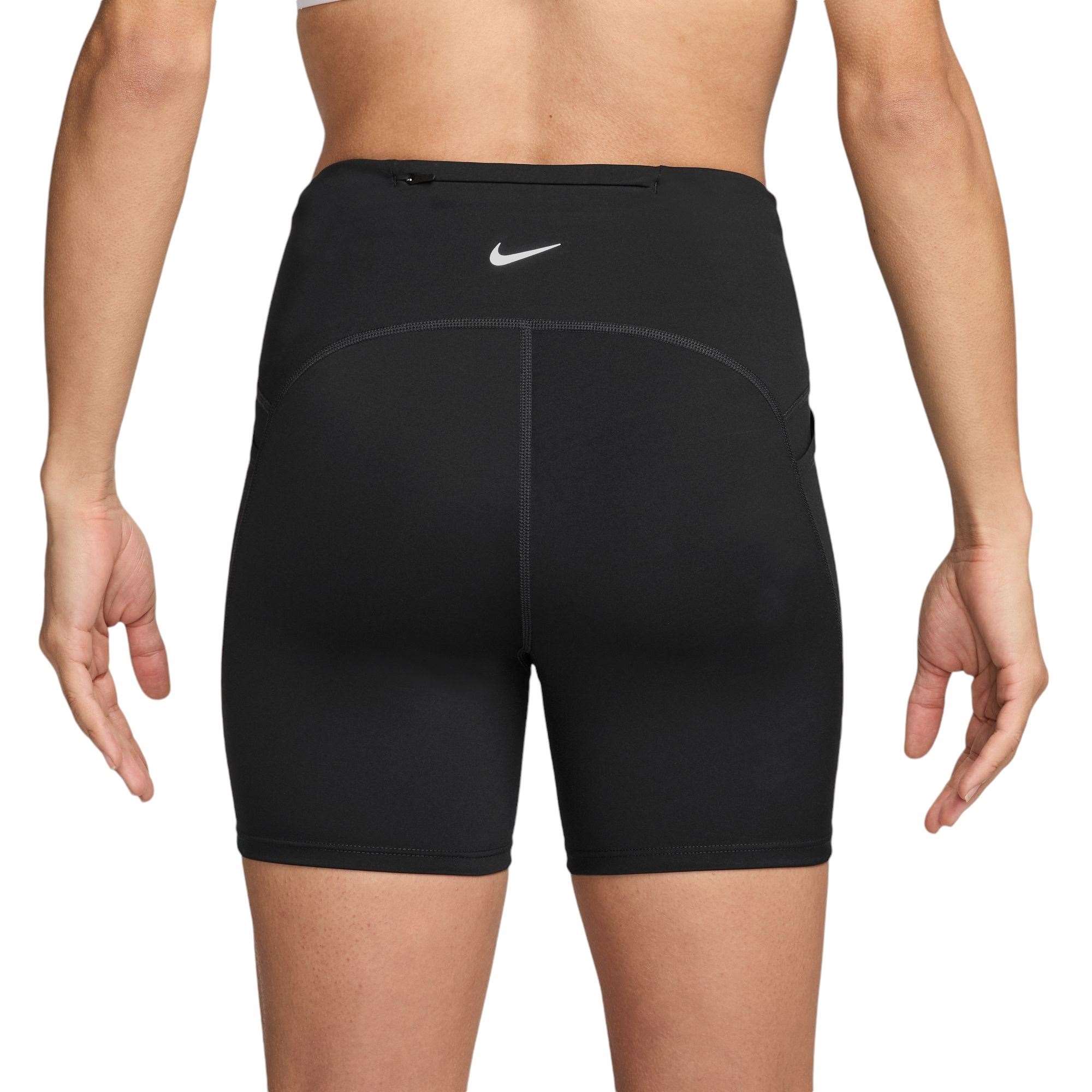 Nike Swift Womens High-Waisted 4" Tight Running Shorts With Pockets - Image 3