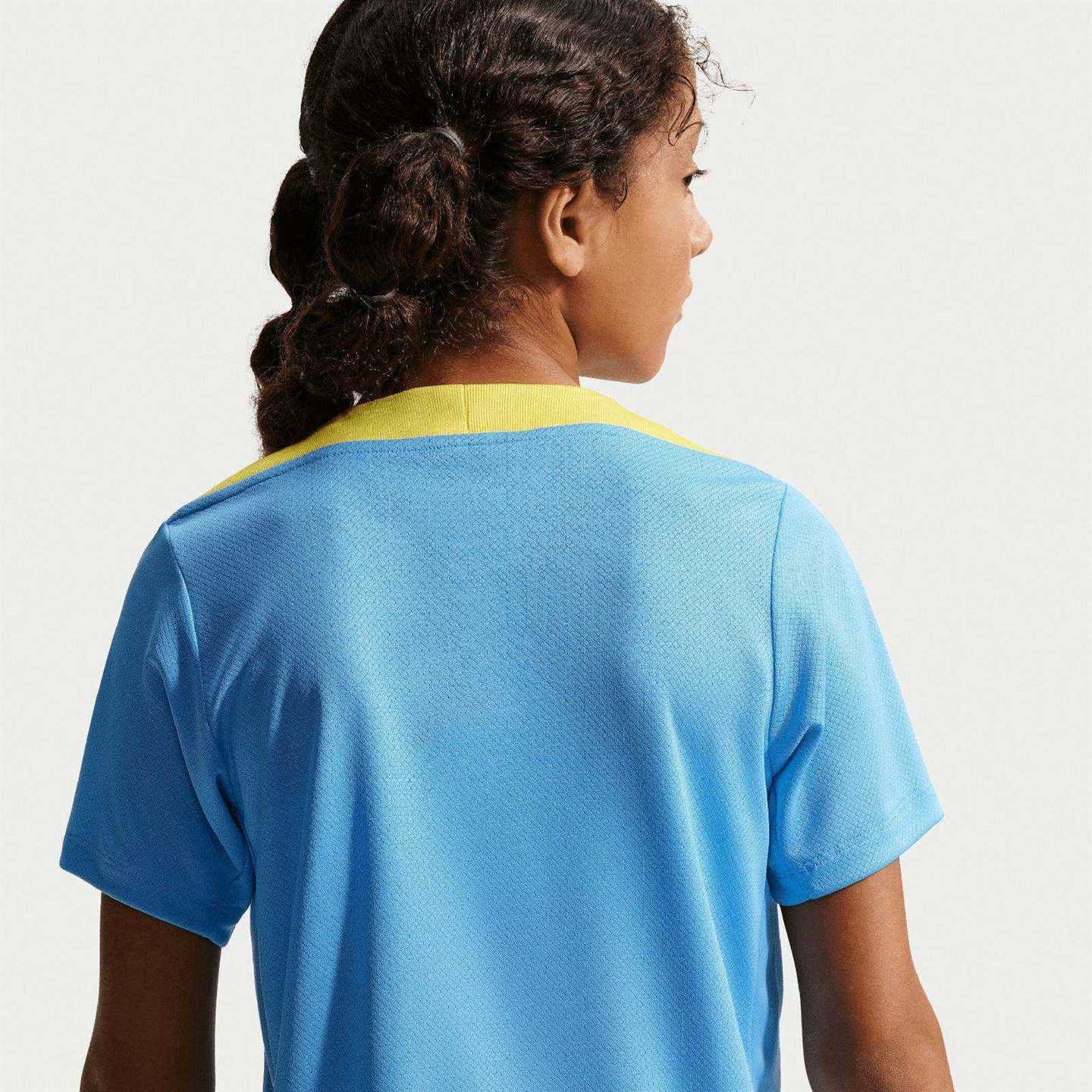 Nike FC Barcelona Strike Fourth Kids Dri-FIT Soccer Short-Sleeve Top - Image 5