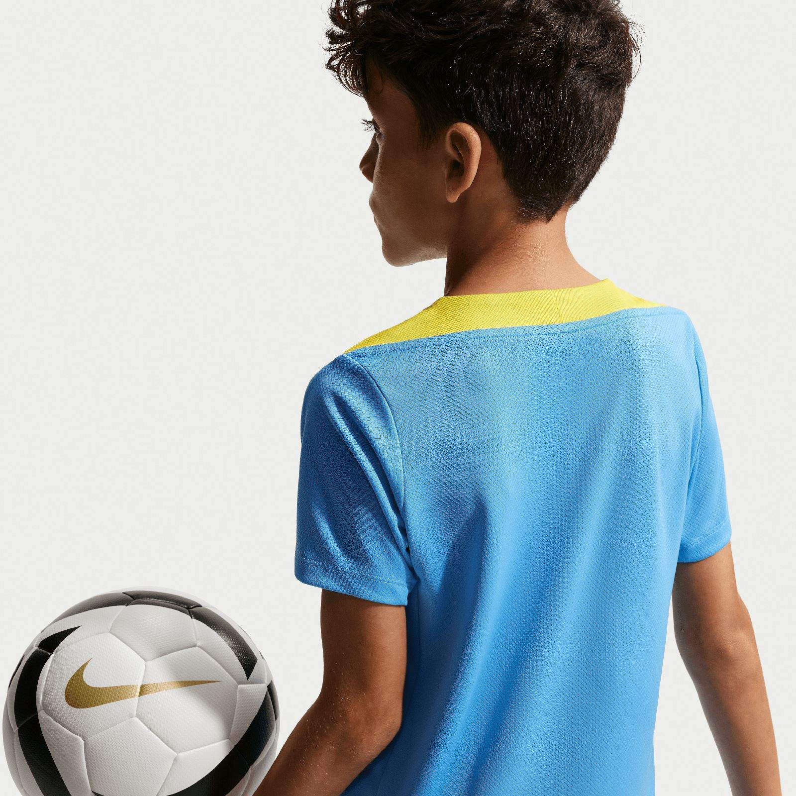 Nike FC Barcelona Strike Fourth Kids Dri-FIT Soccer Short-Sleeve Top - Image 6