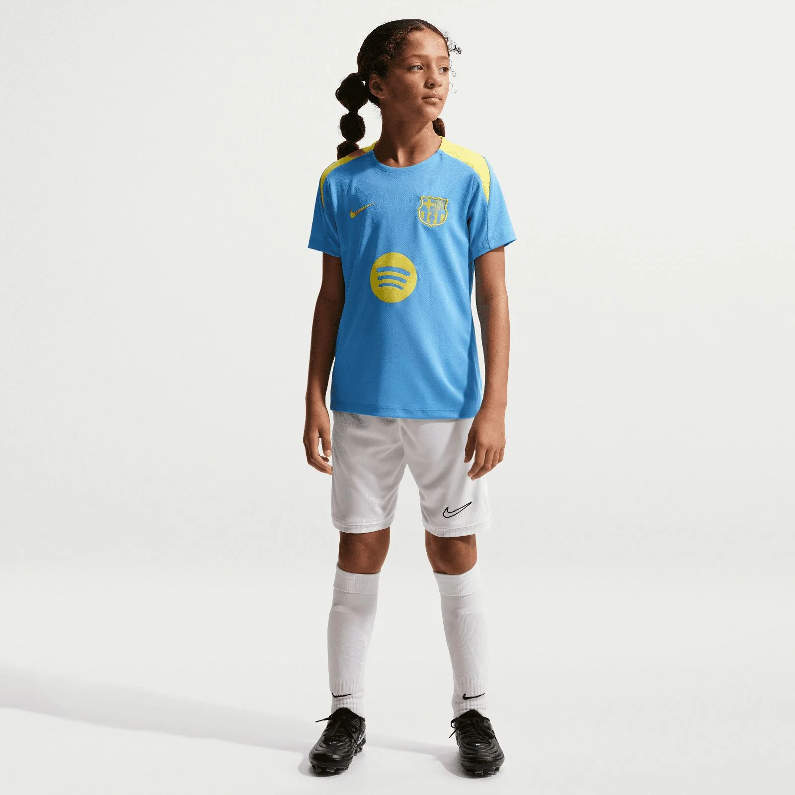 Nike FC Barcelona Strike Fourth Kids Dri-FIT Soccer Short-Sleeve Top - Image 7