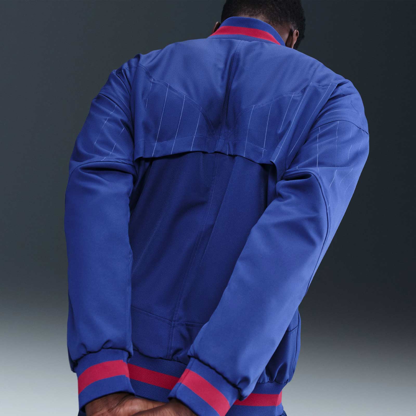 Nike FC Barcelona Strike Home Mens Dri-FIT Soccer Anthem Jacket - Image 4