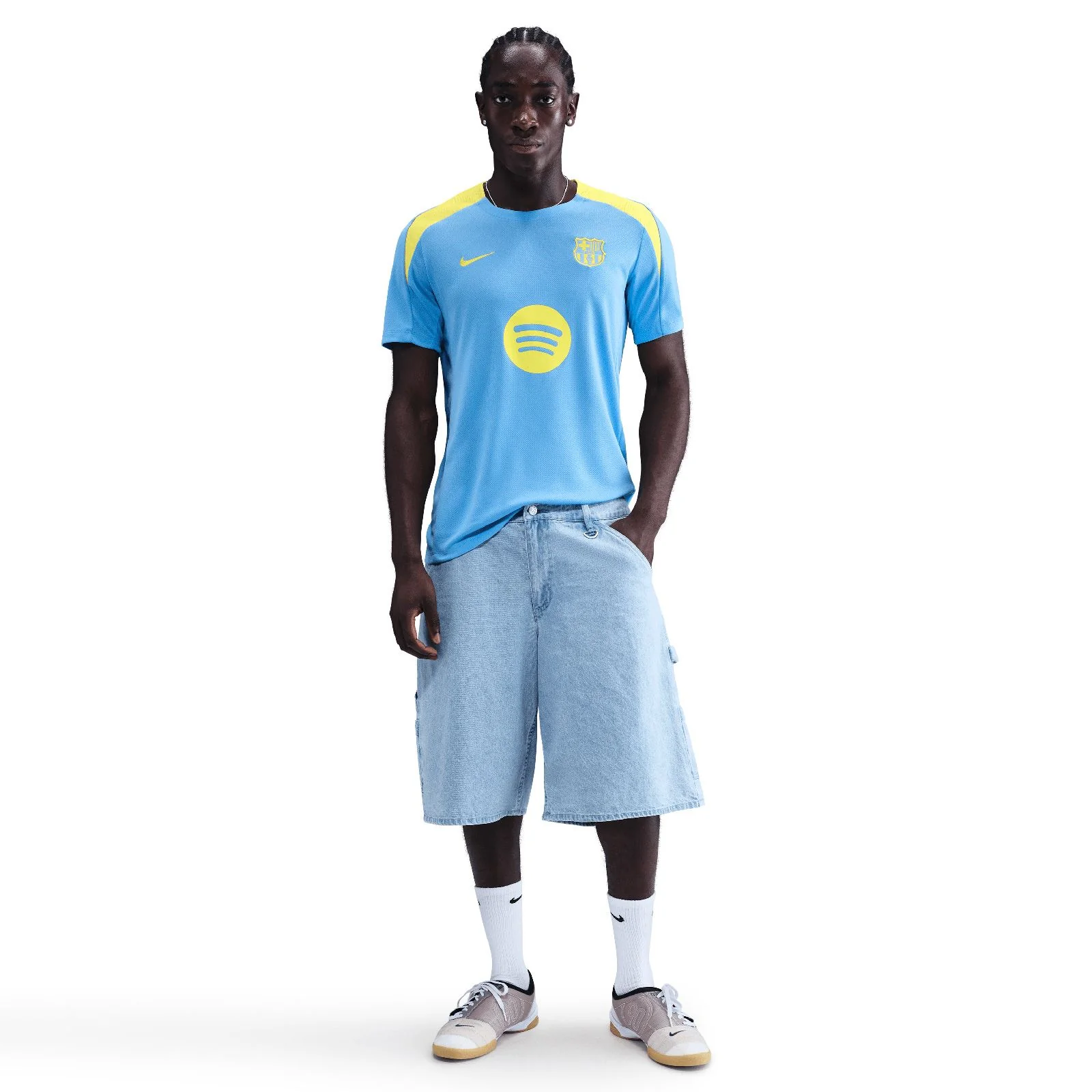 Nike FC Barcelona Strike Fourth Mens Dri-FIT Soccer Short-Sleeve Top - Image 6