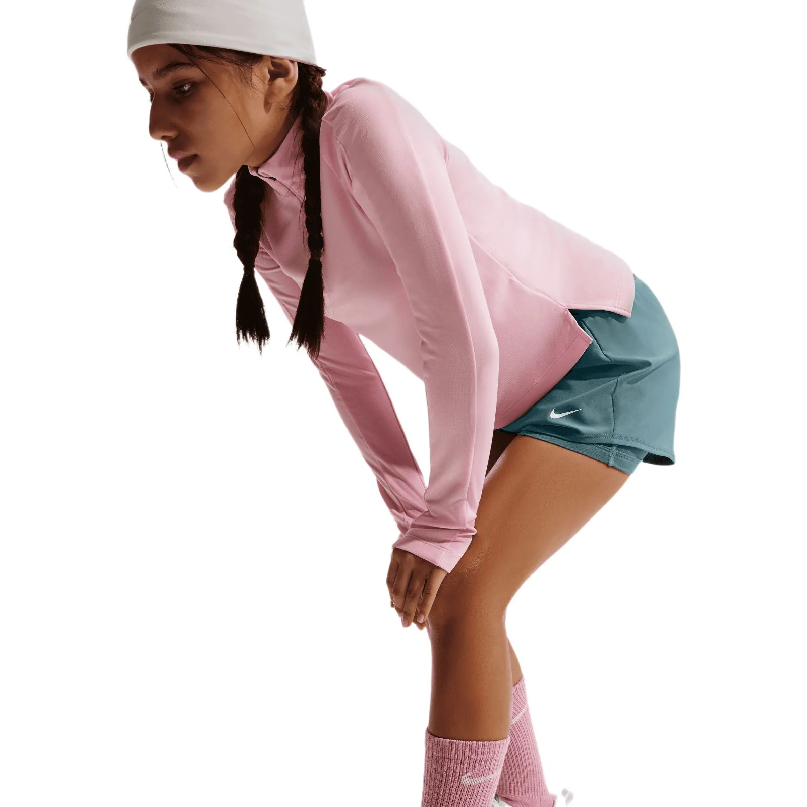Nike One Girls Dri-FIT 3" 2-in-1 Shorts - Image 3