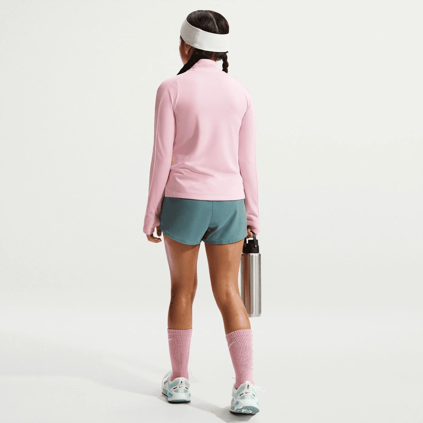 Nike One Girls Dri-FIT 3" 2-in-1 Shorts - Image 7