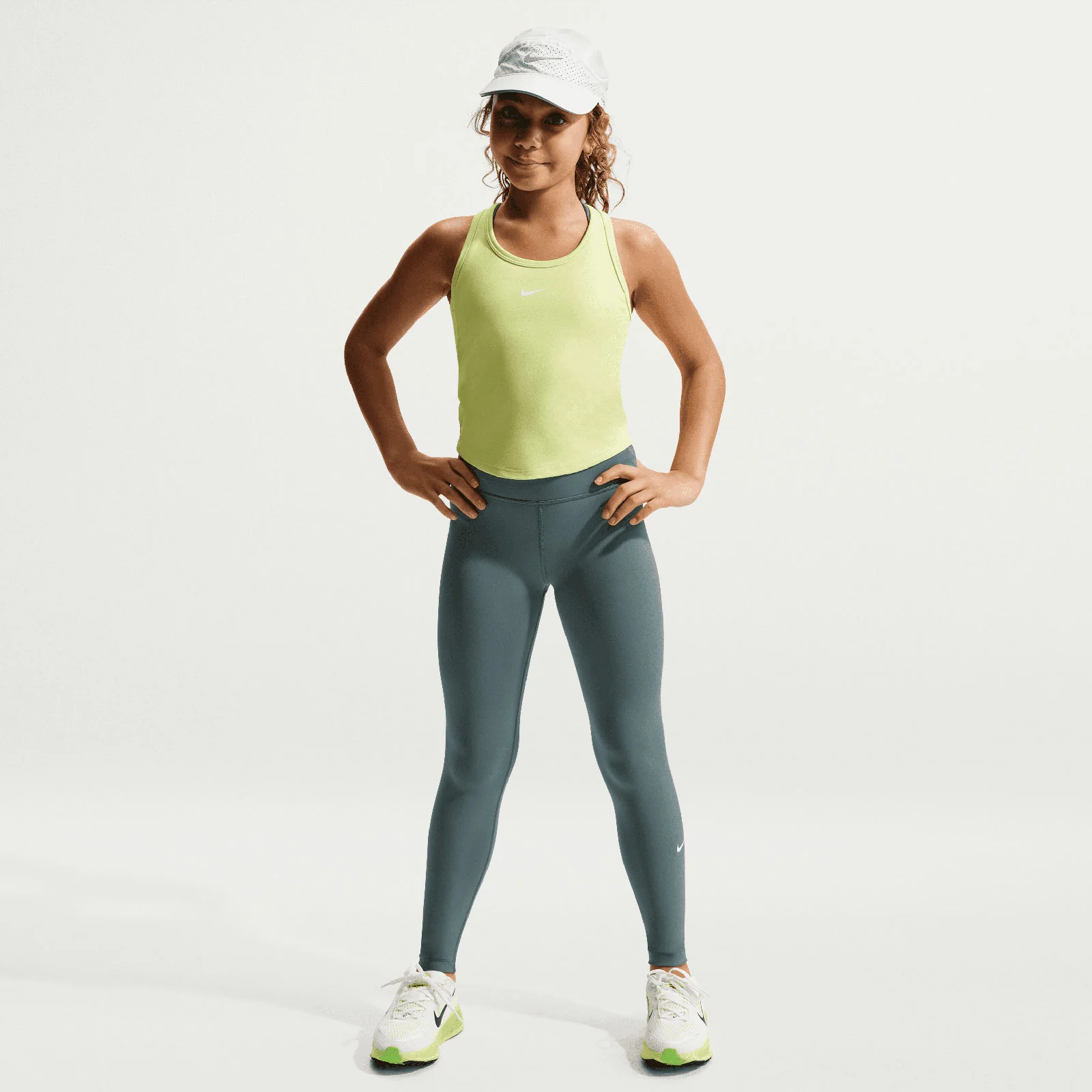 Nike One Kids Dri-FIT High-Waisted Leggings - Image 6