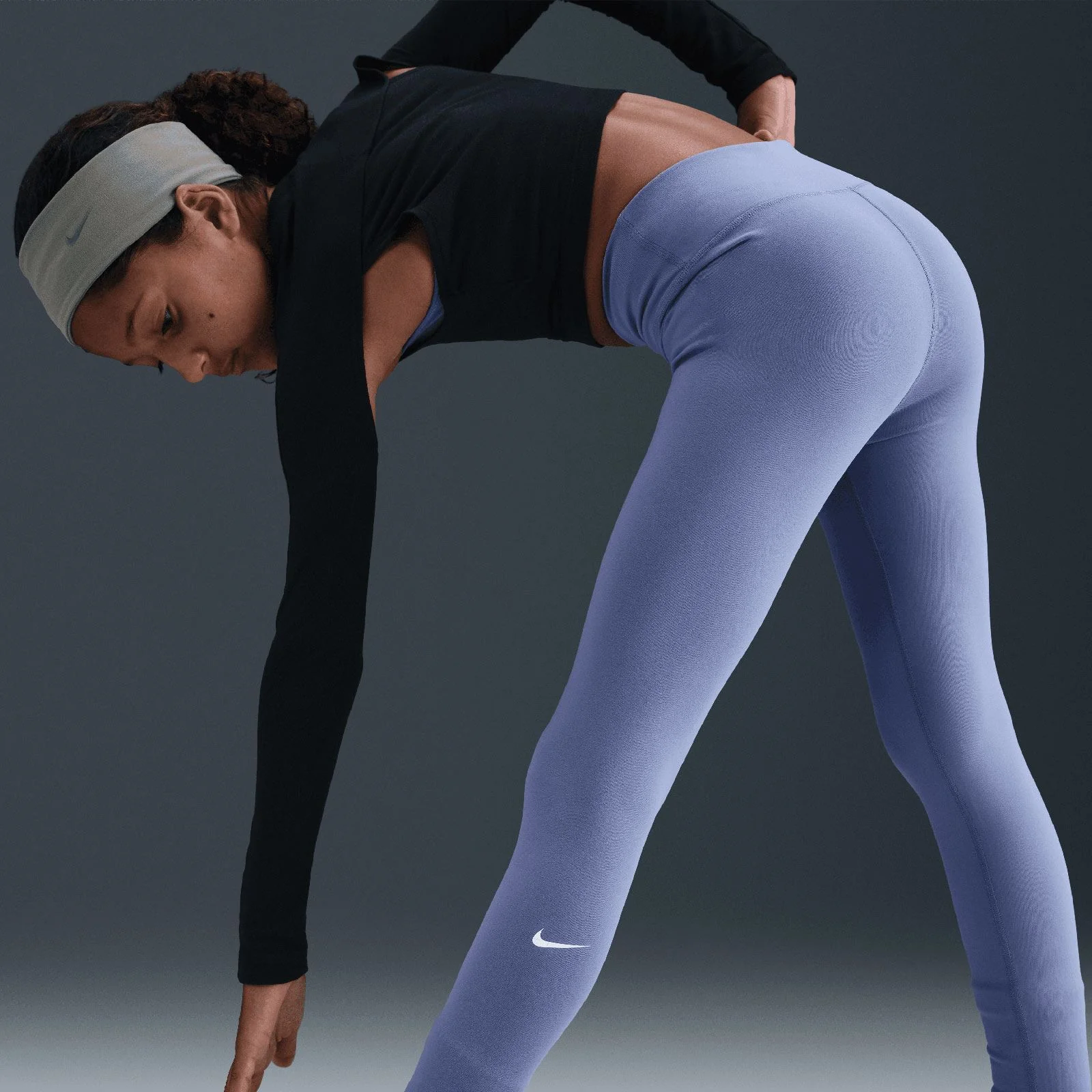 Nike One Kids (Girls) Dri-FIT High-Waisted Leggings - Image 4