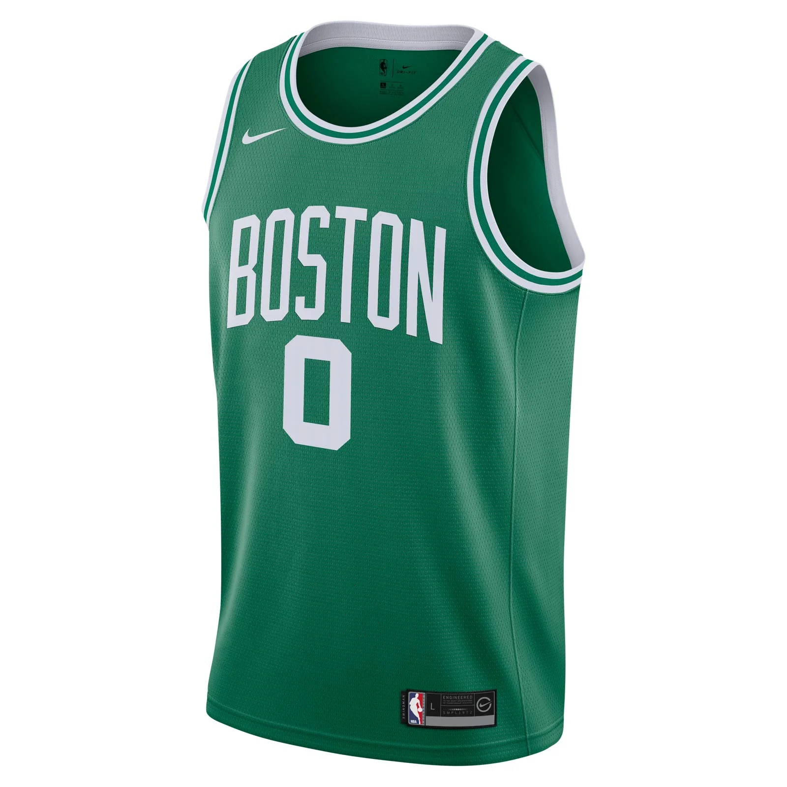 Nike Boston Celtics 0 Tatum Icon Edition Kids Jersey - Image 2