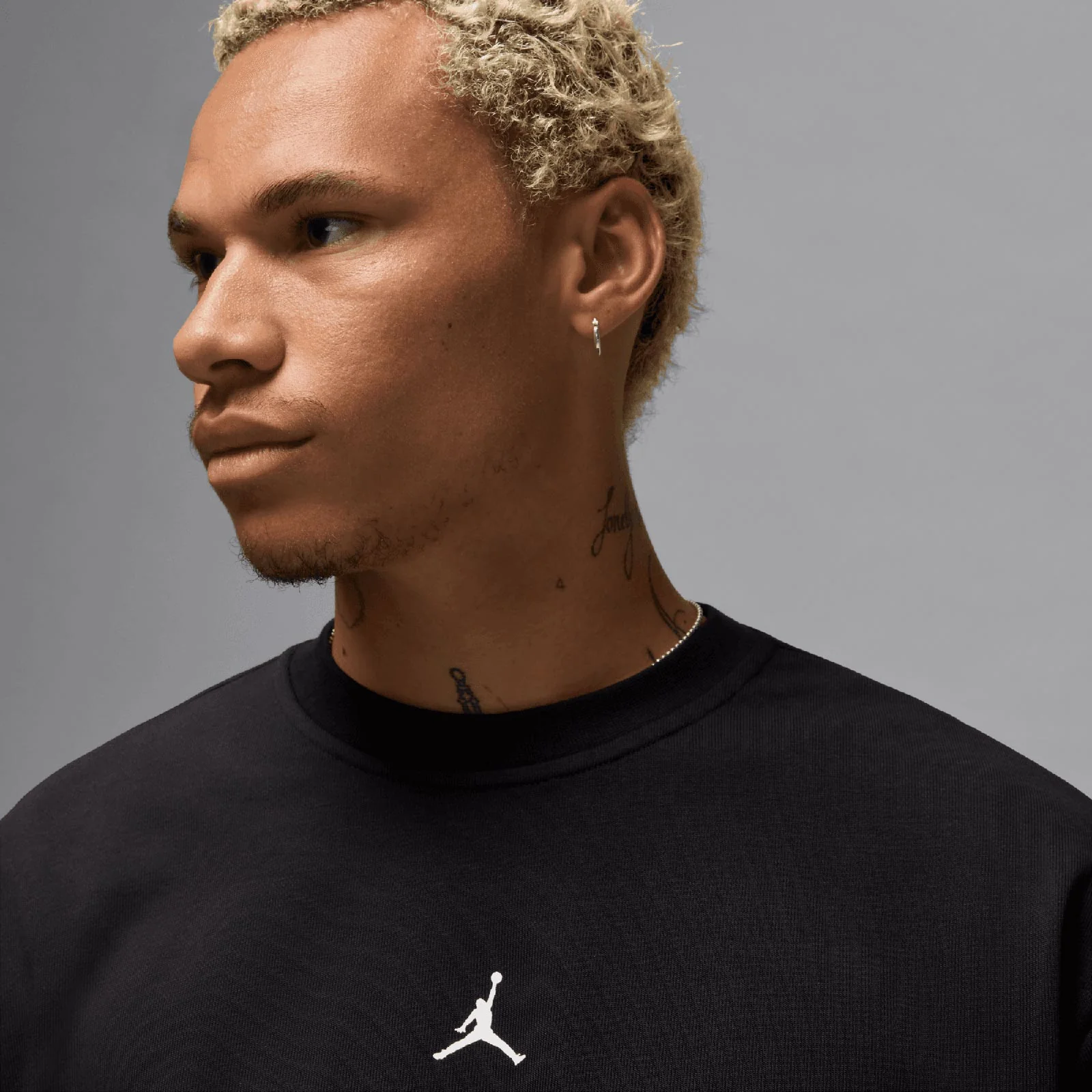 Nike Jordan Sport Crossover Mens Dri-FIT Crew-Neck Sweatshirt - Image 3