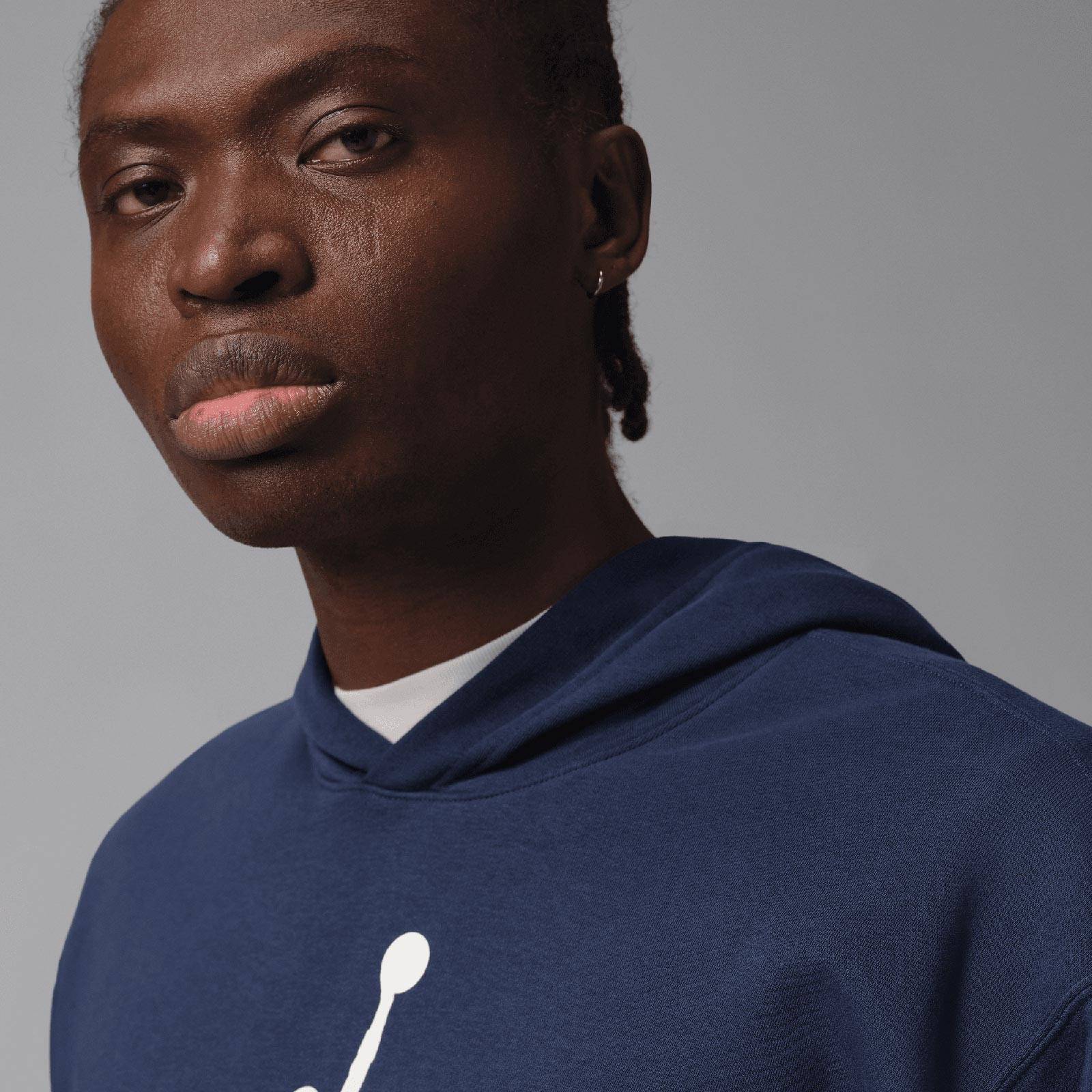 Nike Jordan Mens Fleece Pullover Hoodie - Image 3