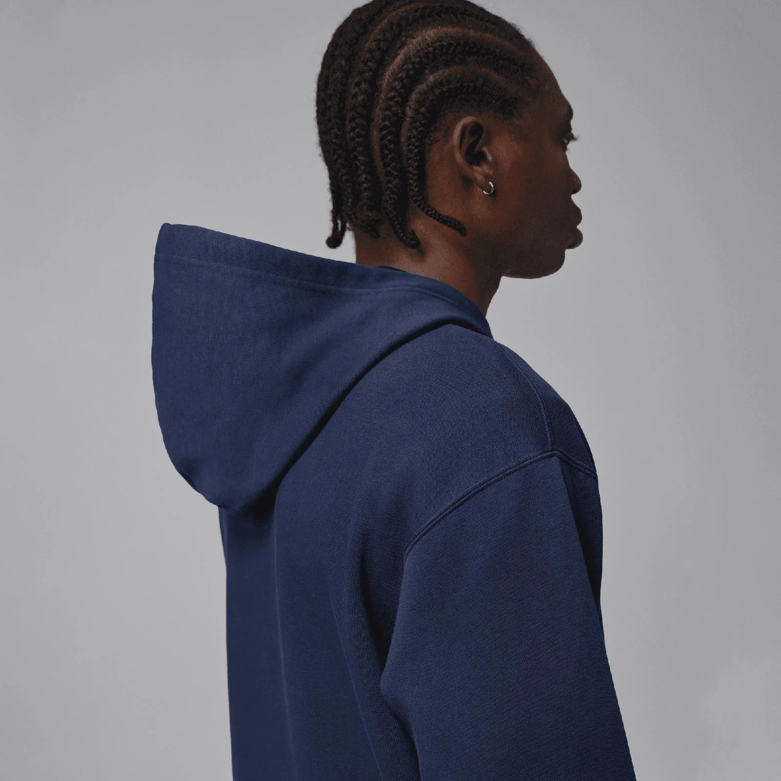 Nike Jordan Mens Fleece Pullover Hoodie - Image 5