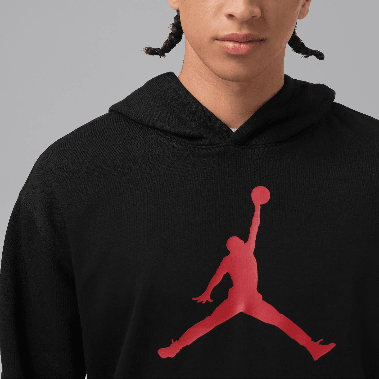 Nike Jordan Mens Fleece Pullover Hoodie - Image 3