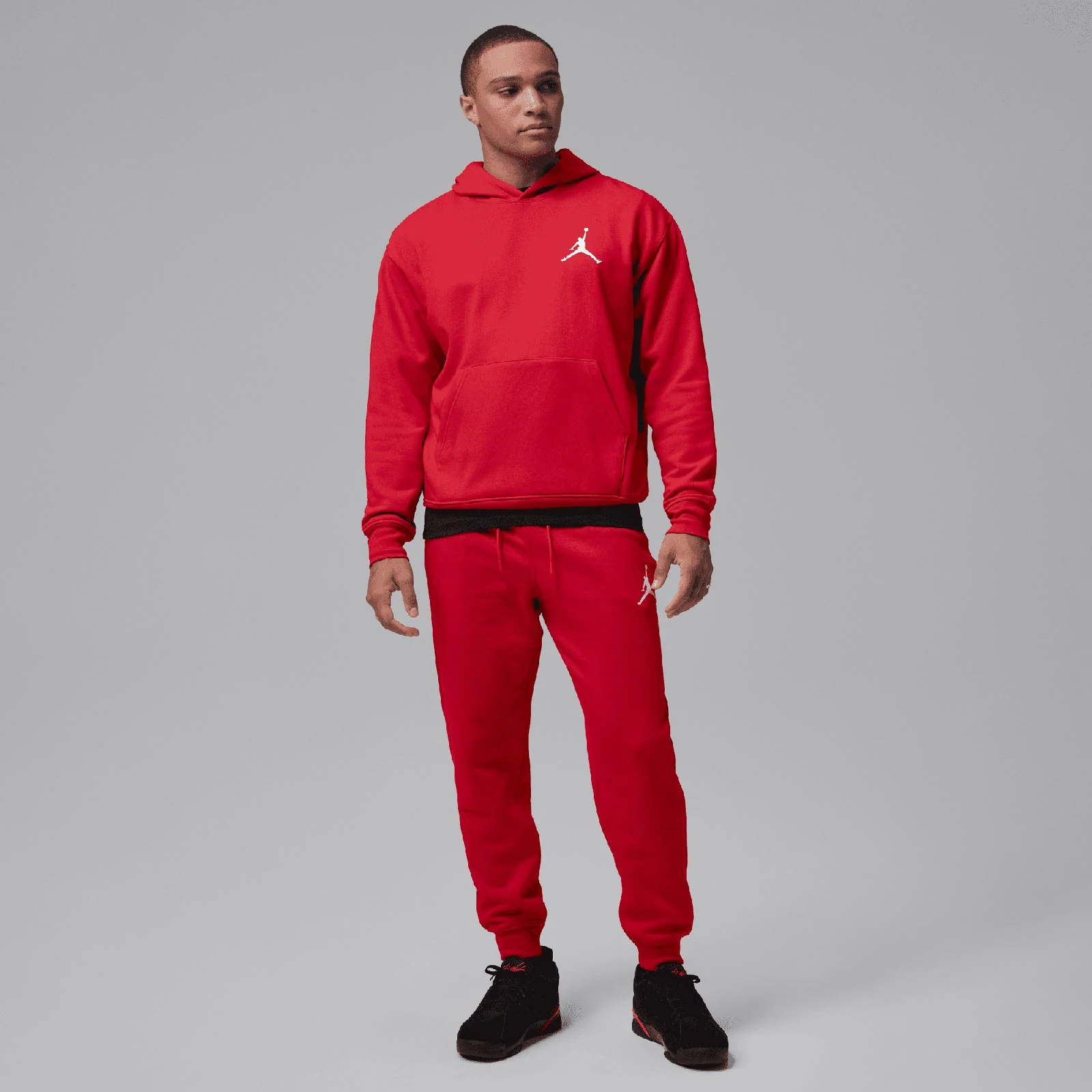 Nike Jordan Jumpman Mens Fleece Pullover Hoodie - Image 6