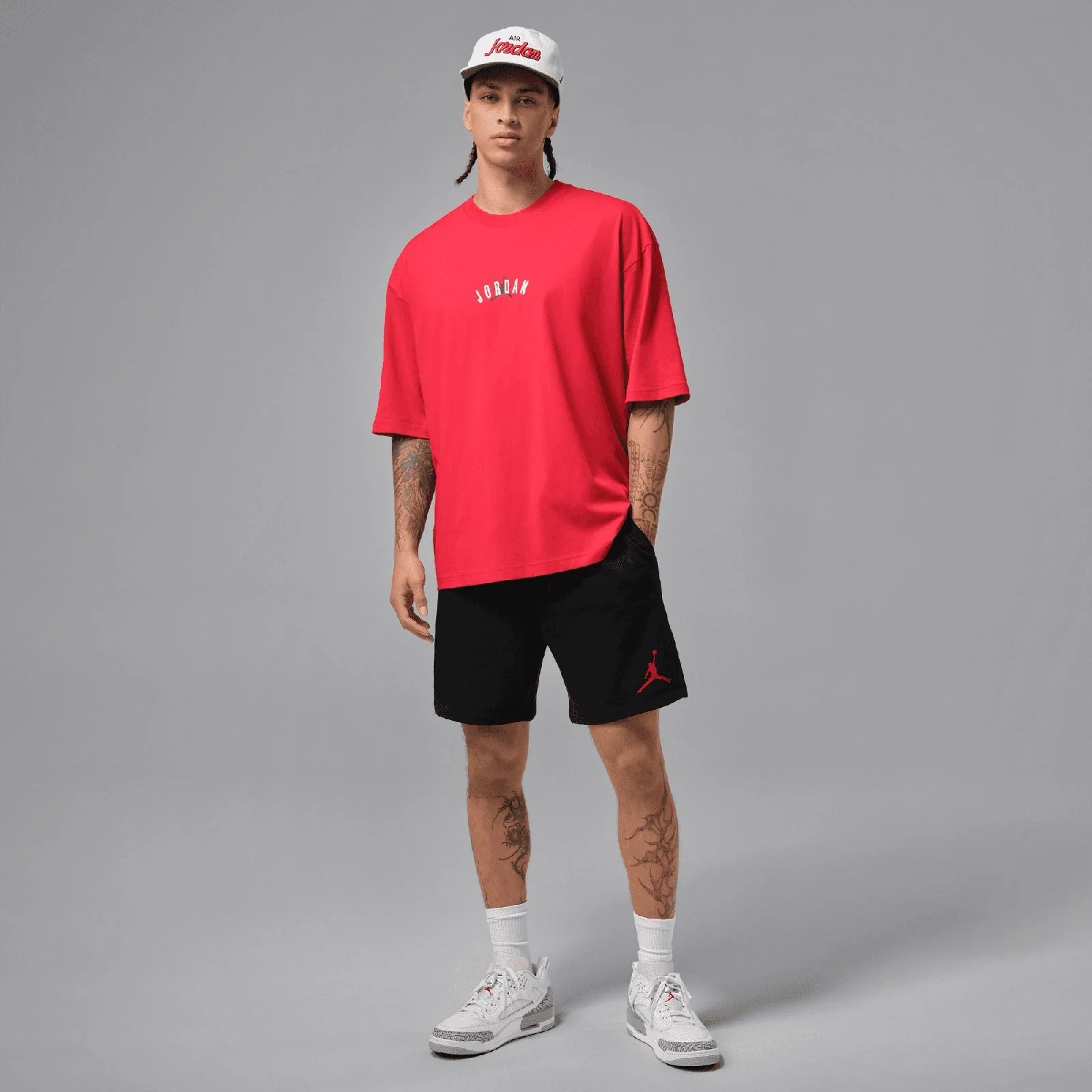 Nike Jordan Jumpman Mens Fleece Shorts - Image 7