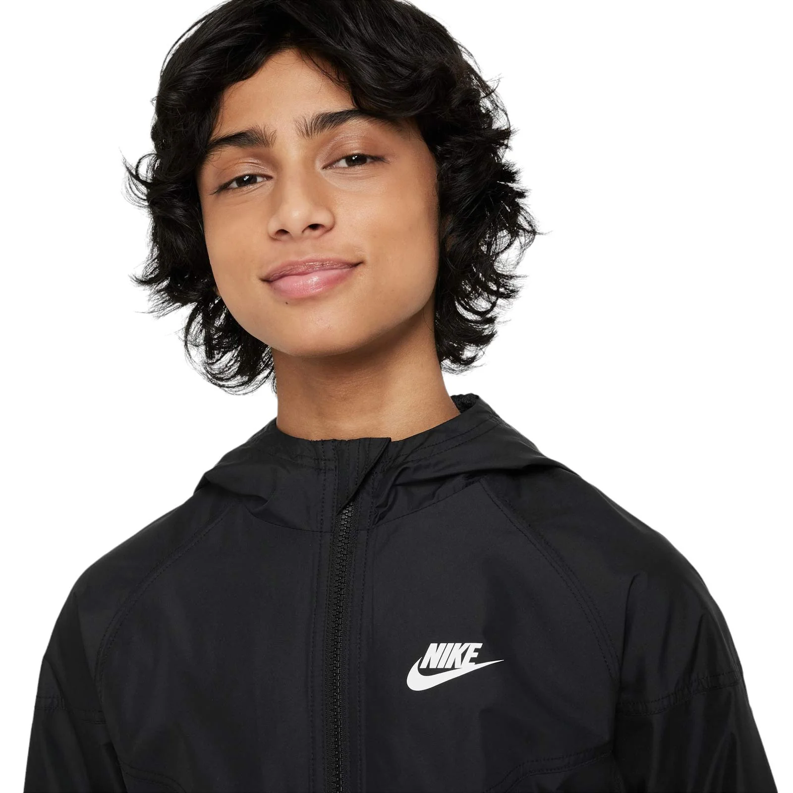 Nike Sportswear Windrunner Kids Hooded Repel Jacket - Image 3