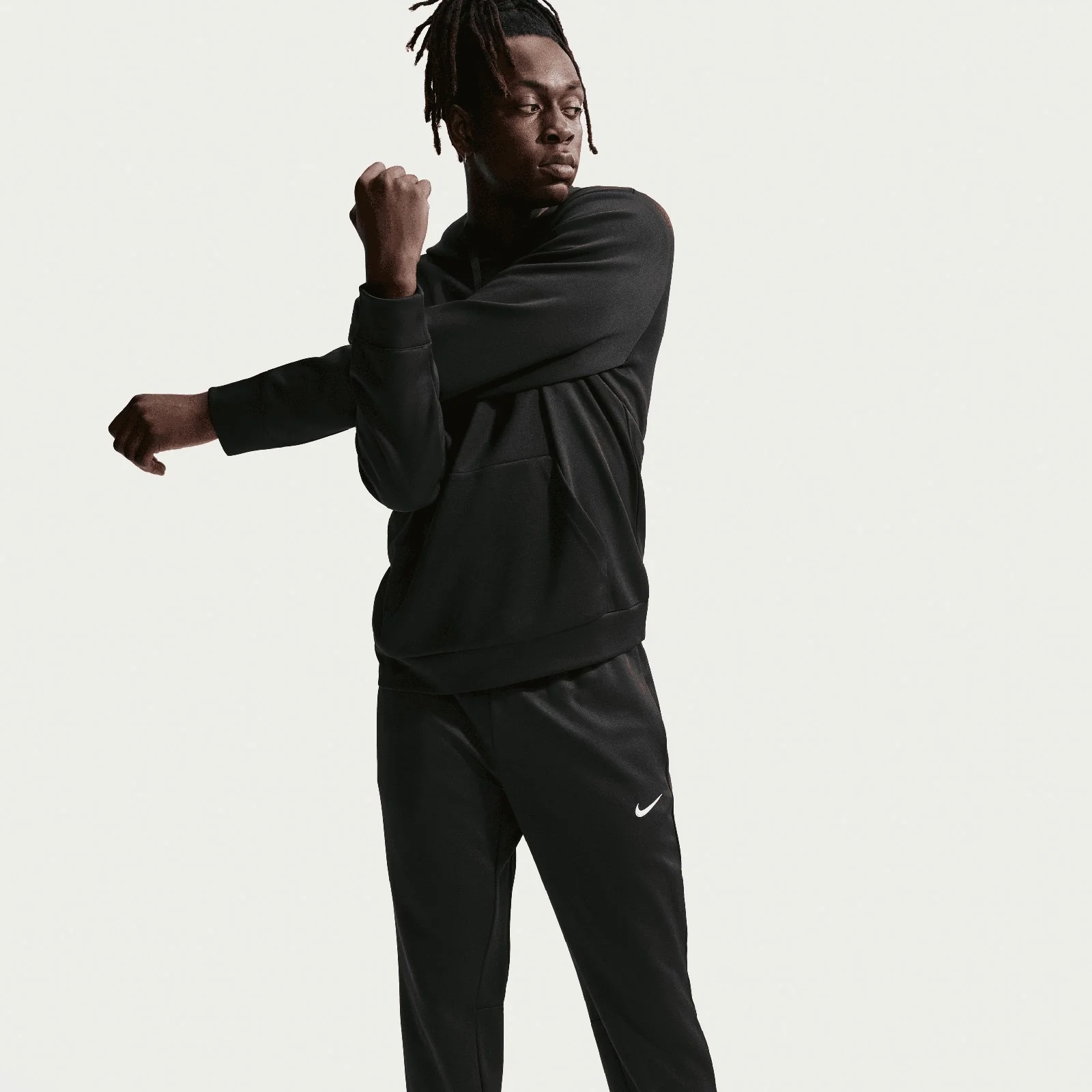 Nike Hyverse Mens Dri-FIT UV Fleece Training Jogger Pants - Image 5