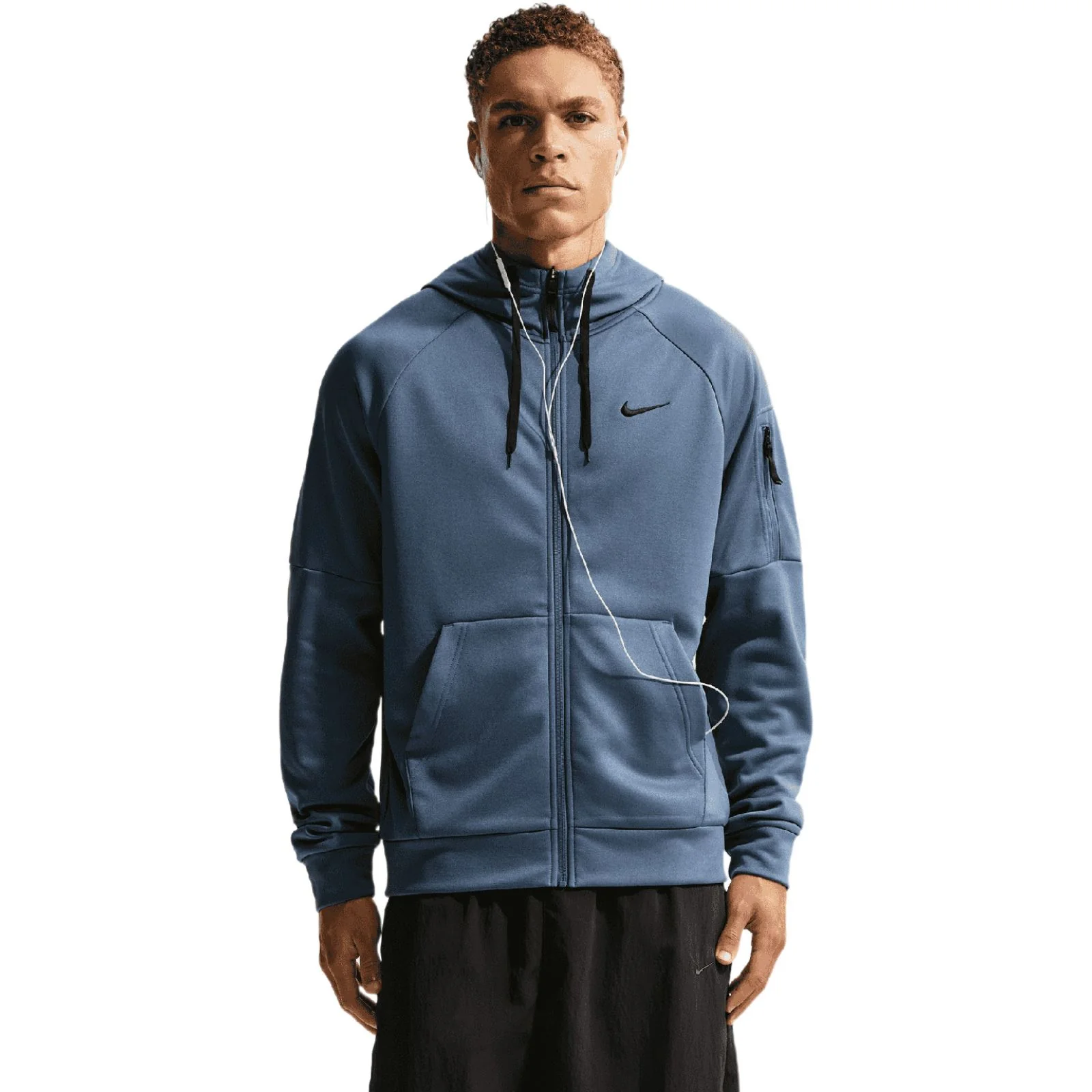 Nike Therma Mens Therma-FIT Full-Zip Fitness Top