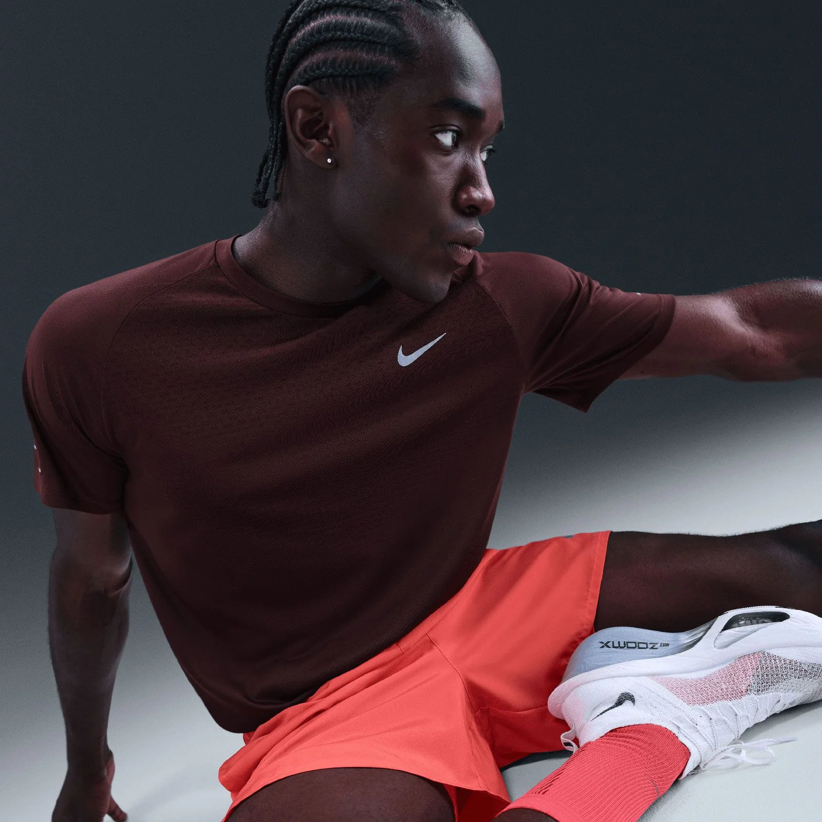 Nike Stride Mens Dri-FIT ADV Short-Sleeve Running Top - Image 3