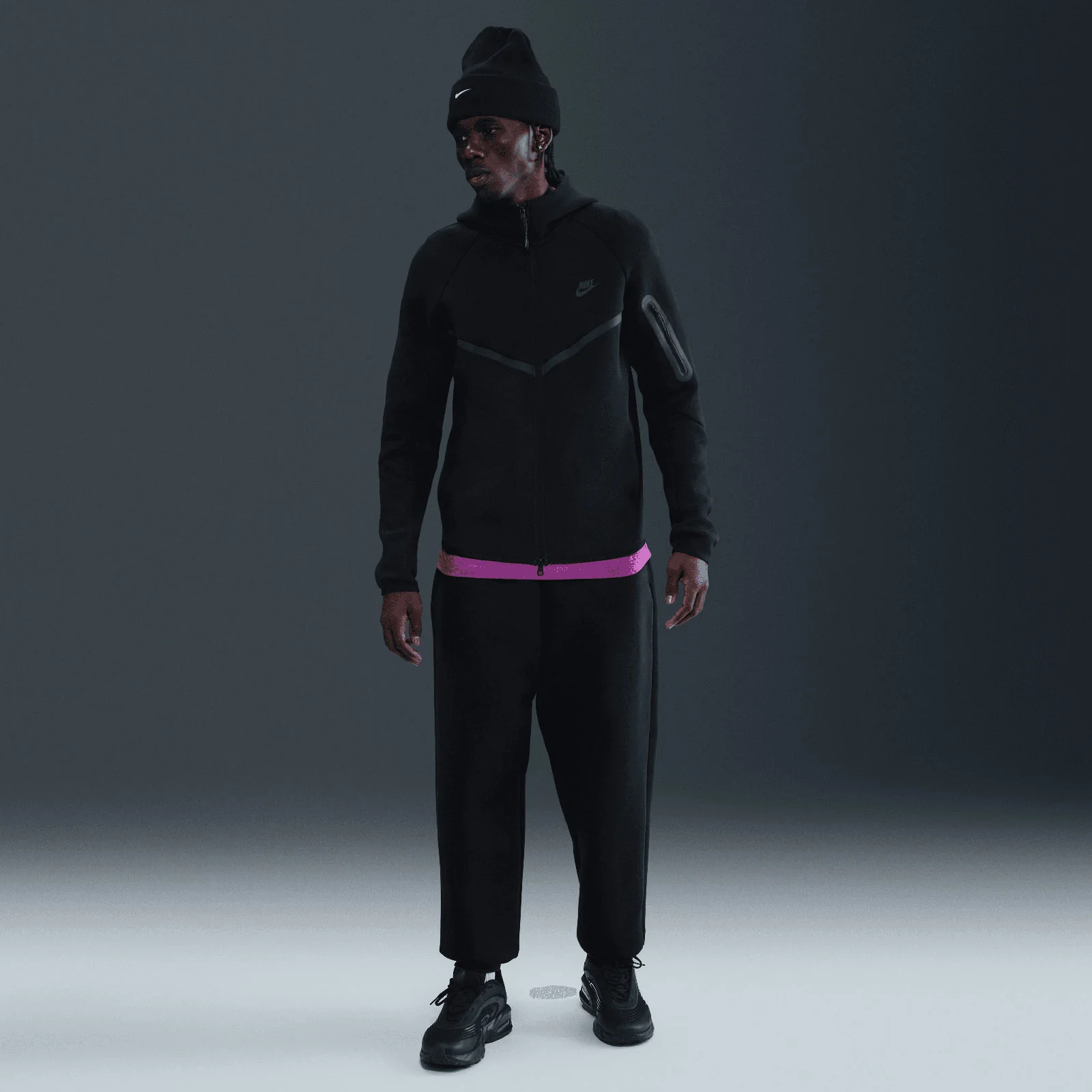 Nike Tech Mens Fleece Windrunner Full-Zip Jacket - Image 8