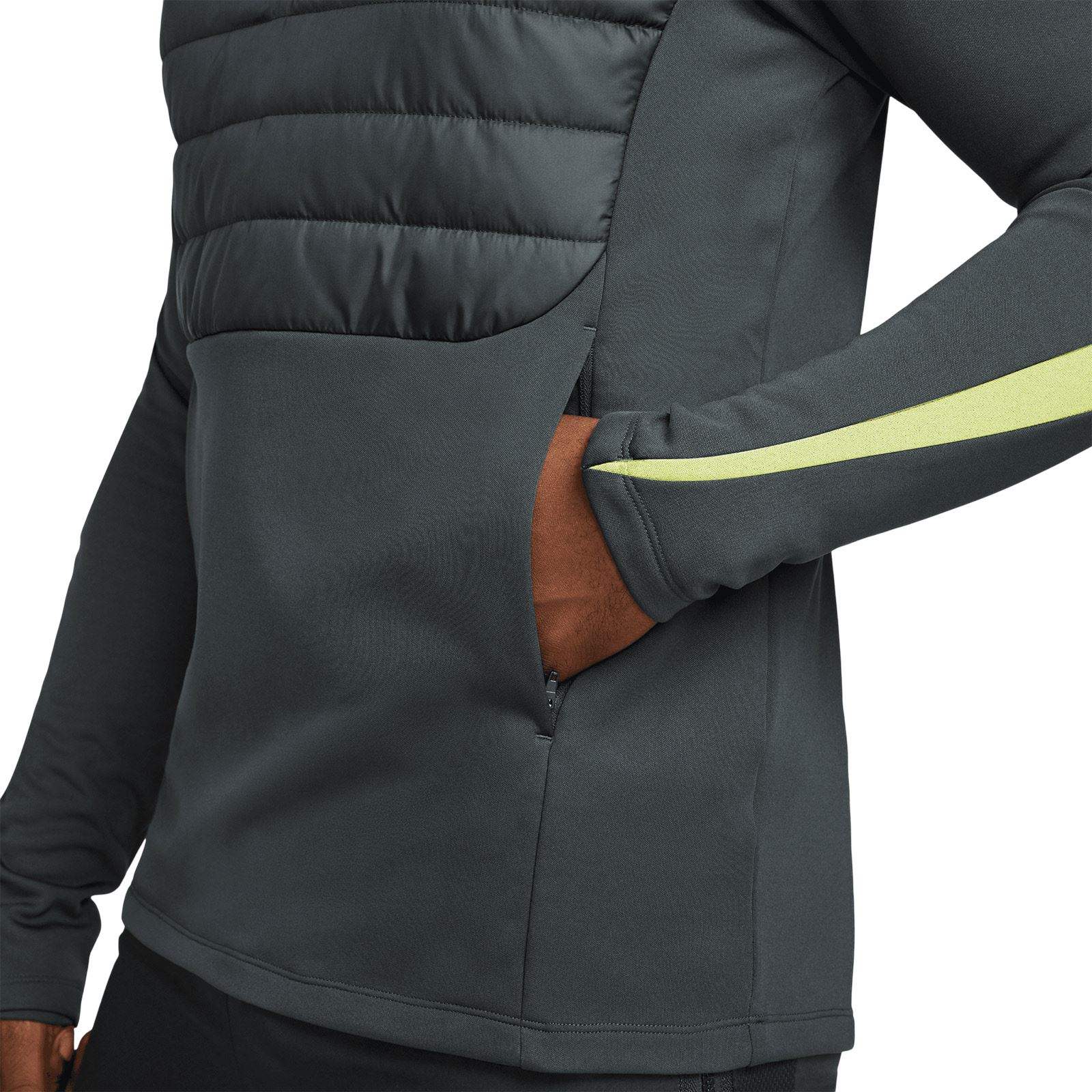 Nike Academy Winter Warrior Mens Therma-FIT 1/2-Zip Soccer Top - Image 3