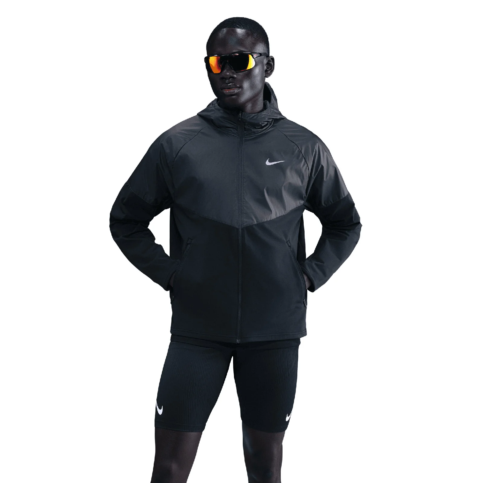 Nike Miler Mens Repel Winterised Running Jacket