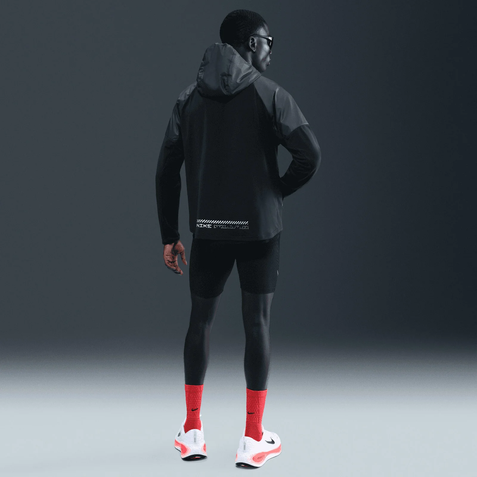 Nike Miler Mens Repel Winterised Running Jacket - Image 9