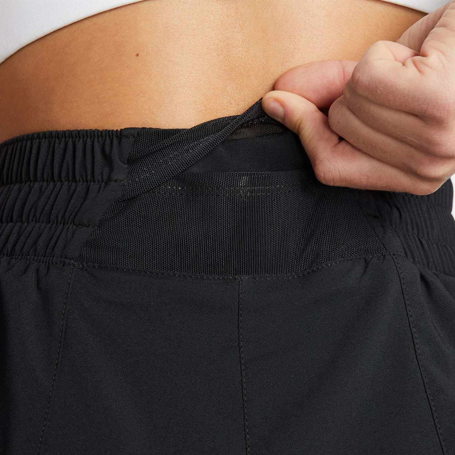 Nike One Womens Dri-FIT High-Waisted 3" 2-in-1 Shorts - Image 5