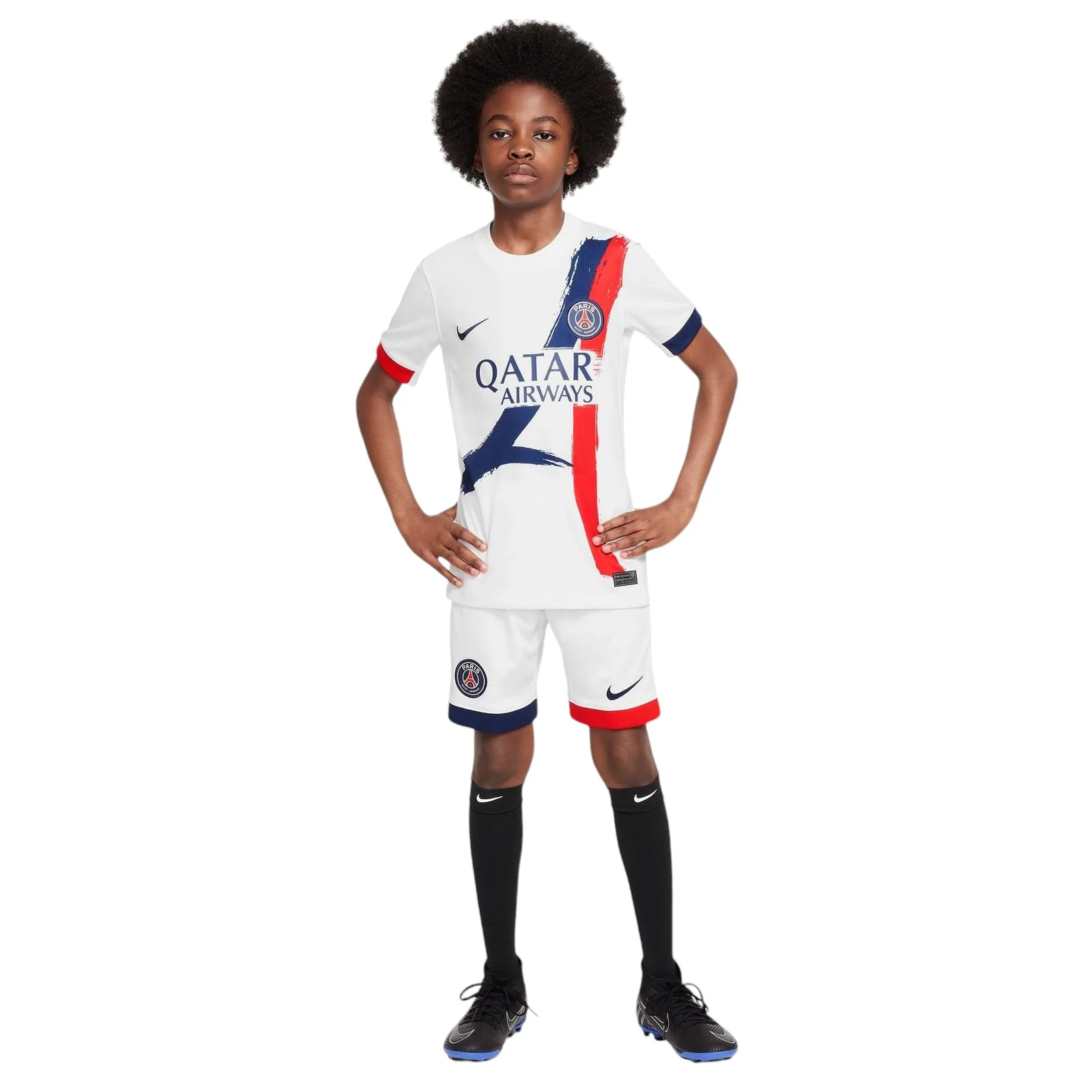 Nike Paris Saint-Germain 2024/25 Stadium Away Kids Dri-Fit Soccer Replica Shorts - Image 6