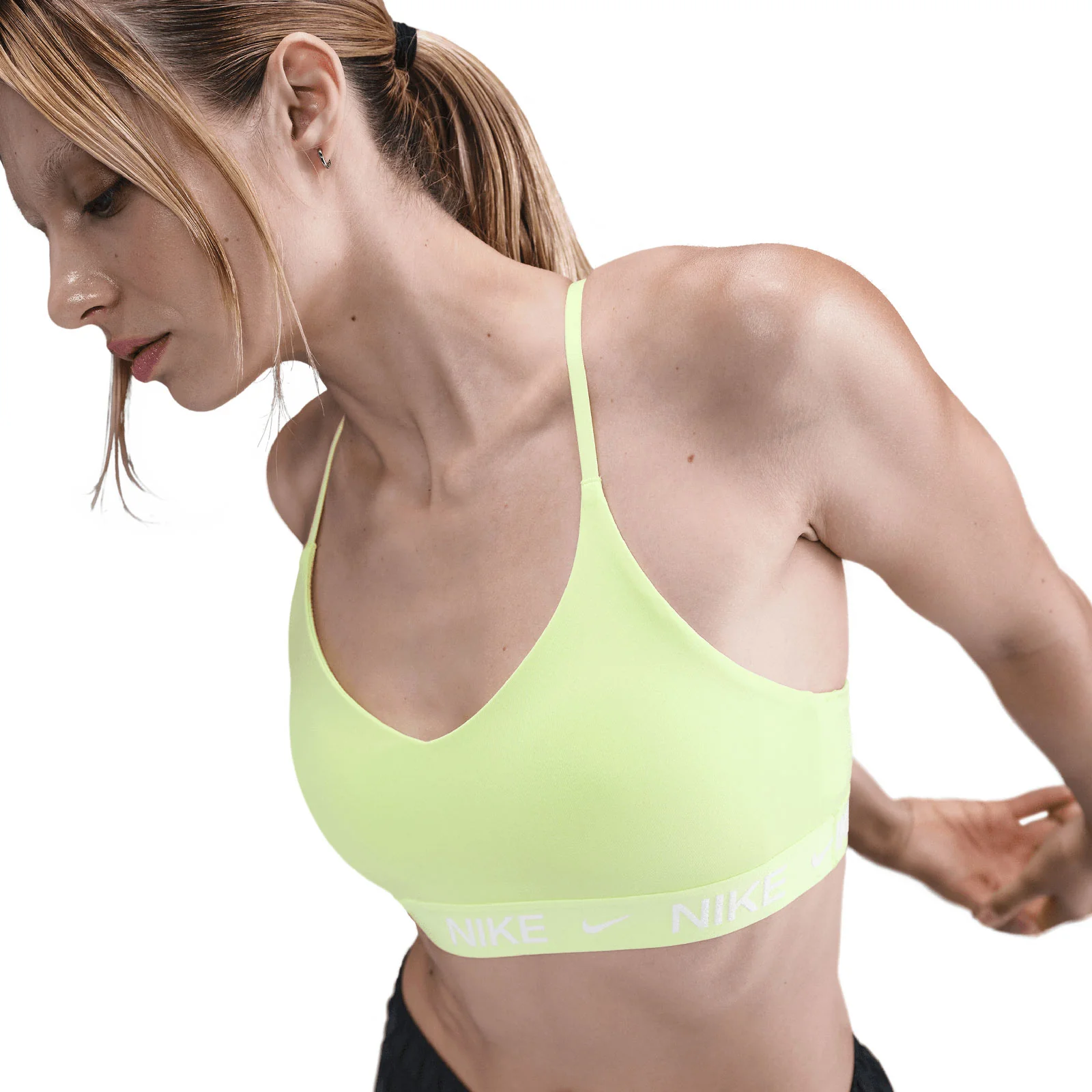 Nike Indy Light Support Womens Padded Adjustable Sports Bra - Image 3