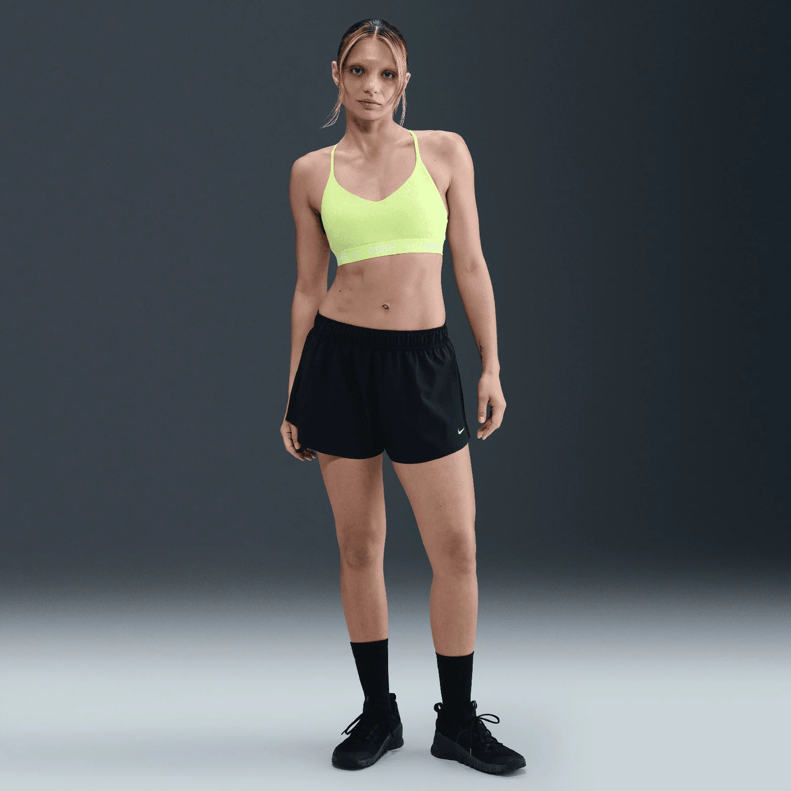 Nike Indy Light Support Womens Padded Adjustable Sports Bra - Image 6