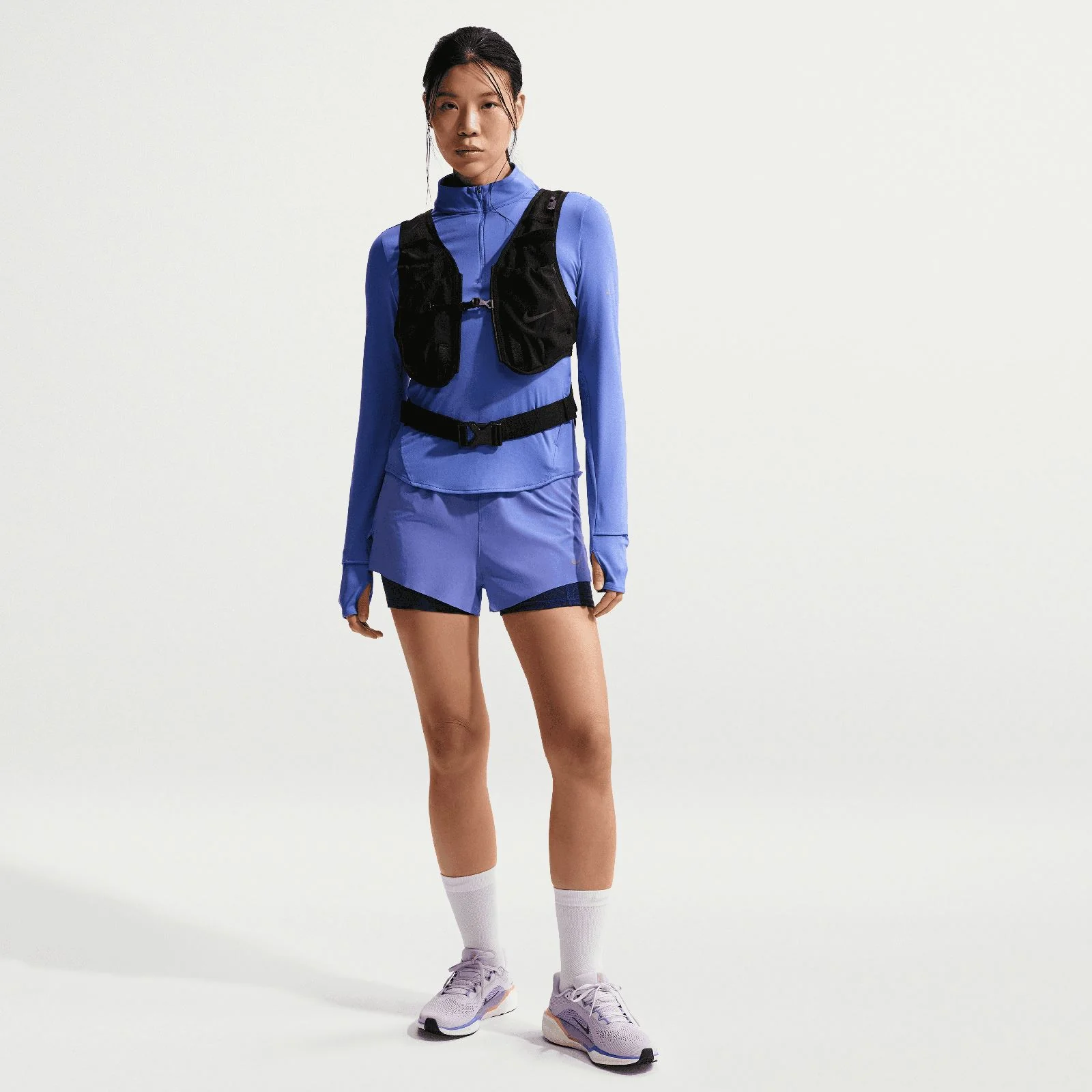 Nike Swift Womens Dri-FIT UV 1/4-Zip Running Top - Image 5