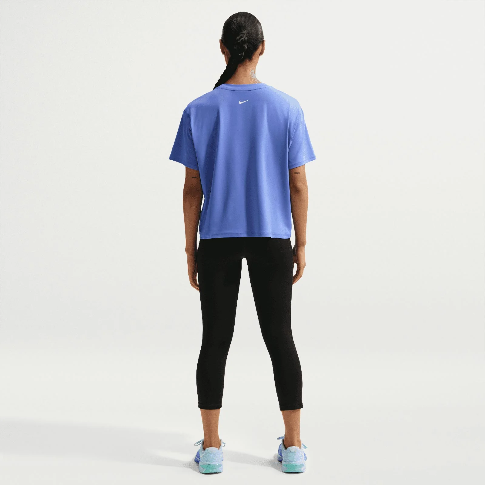 Nike Pro Womens Dri-FIT Loose Short-Sleeve Top - Image 7