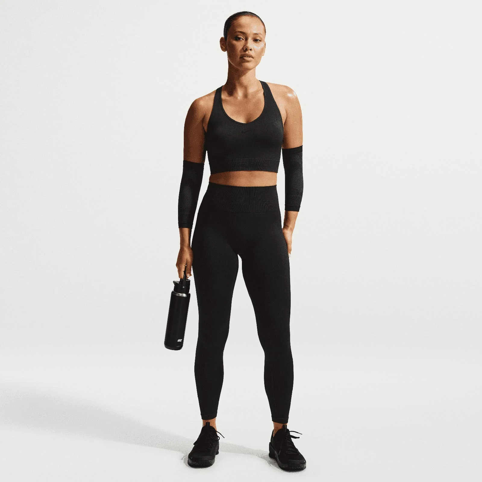 Nike Pro Seamless Womens High-Waisted 7/8 Leggings - Image 7
