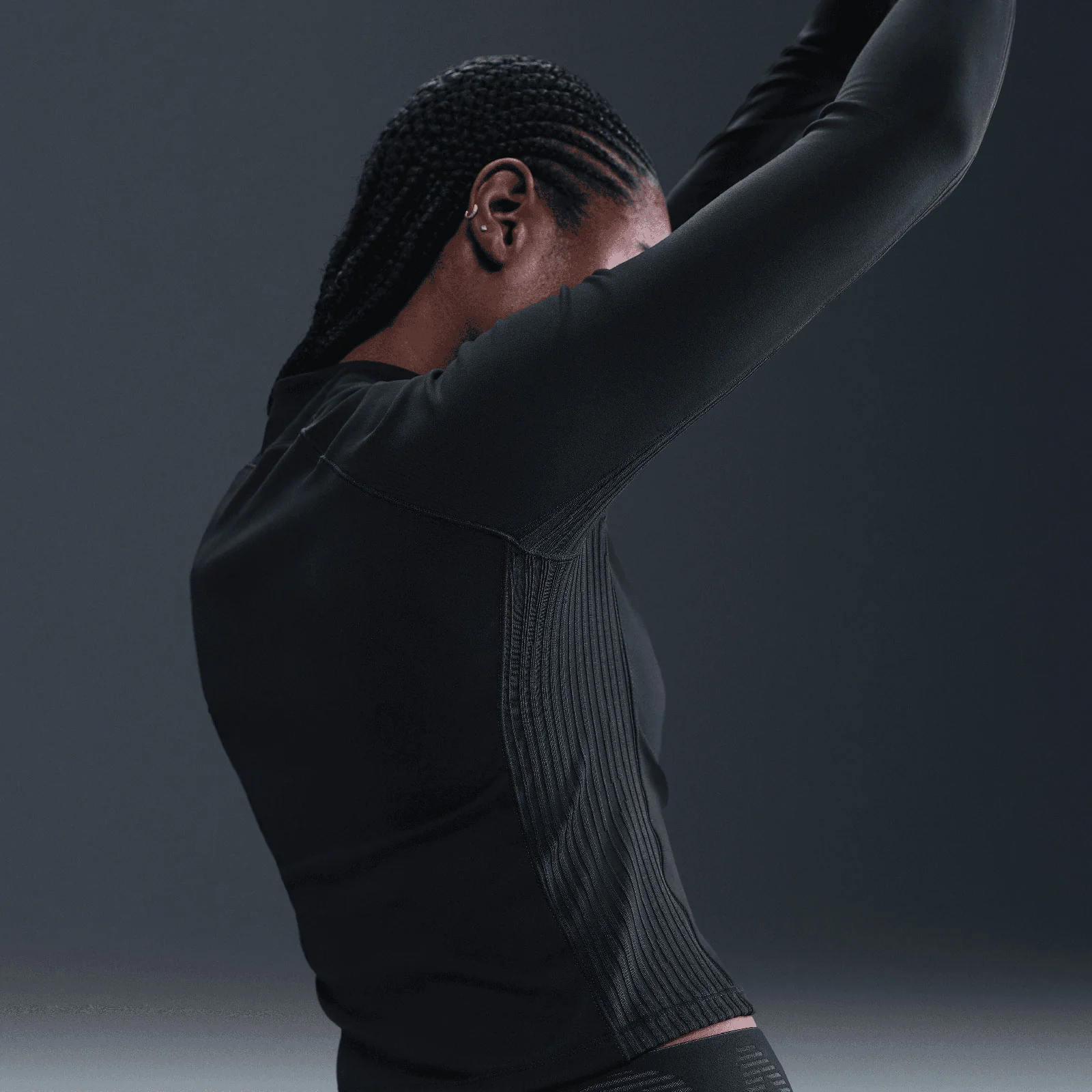 Nike Pro Womens Dri-FIT Long-Sleeve Top - Image 4