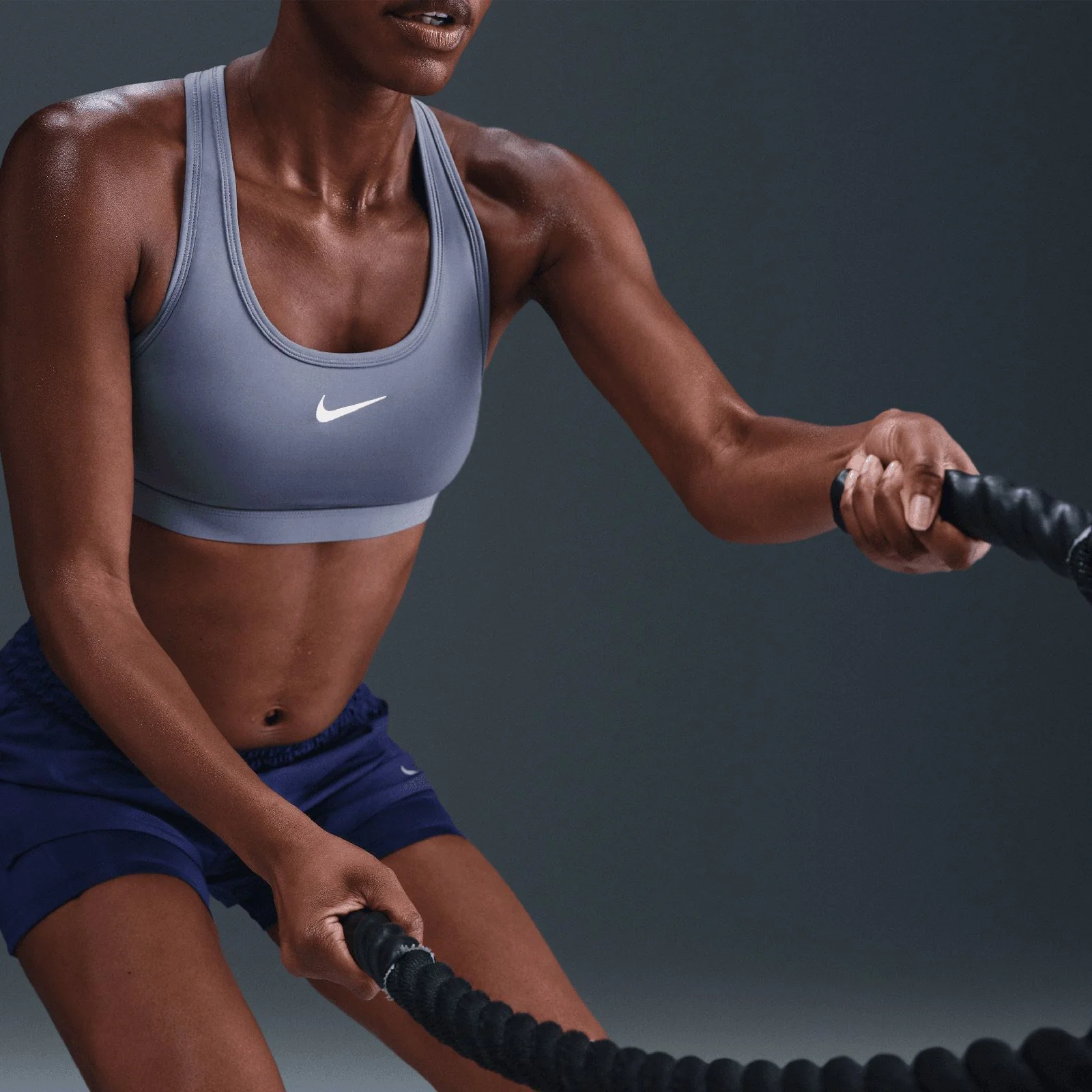 Nike Swoosh Medium Support Womens Padded Sports Bra - Image 5