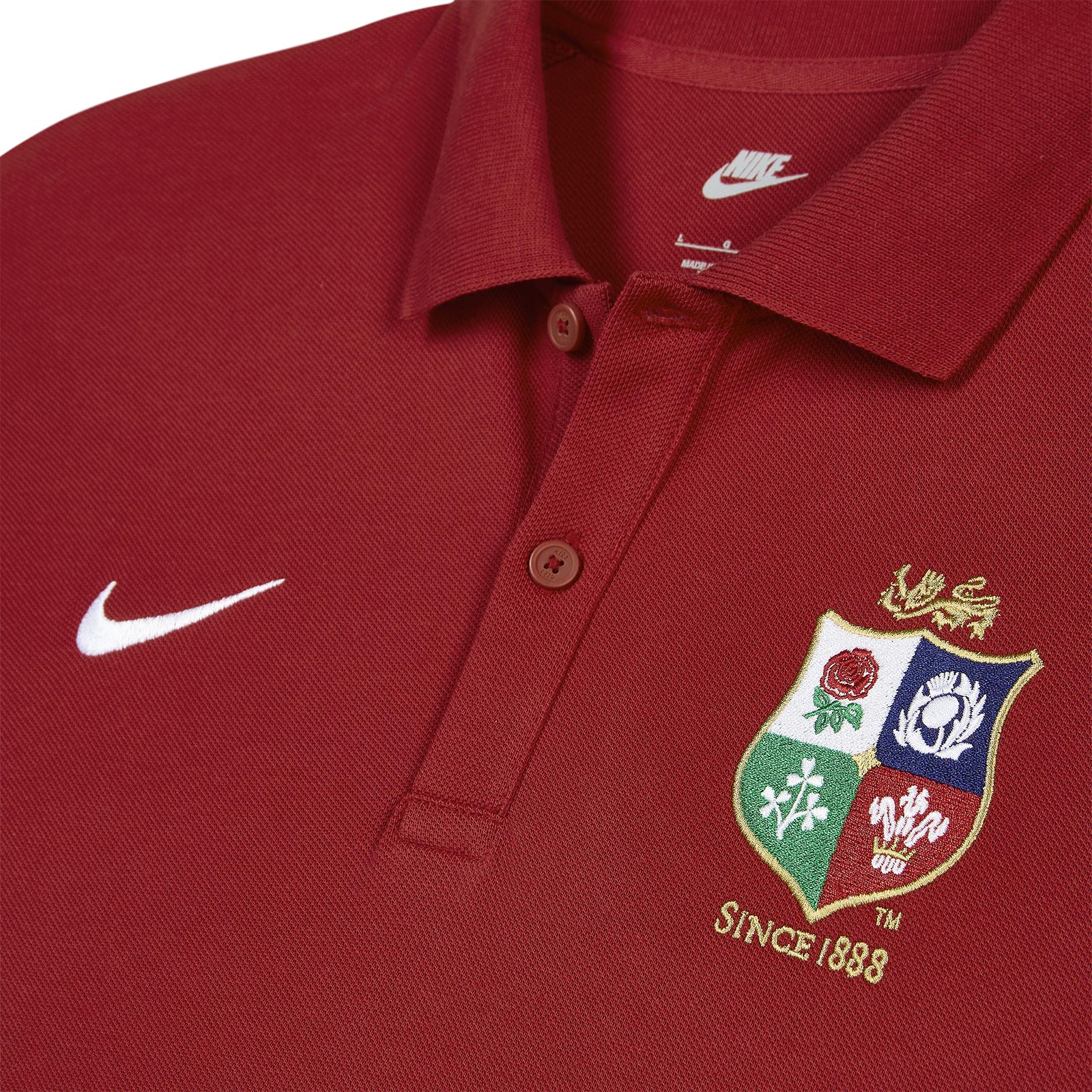 Nike British & Irish Womens Lions Rugby Mens Polo - Image 3