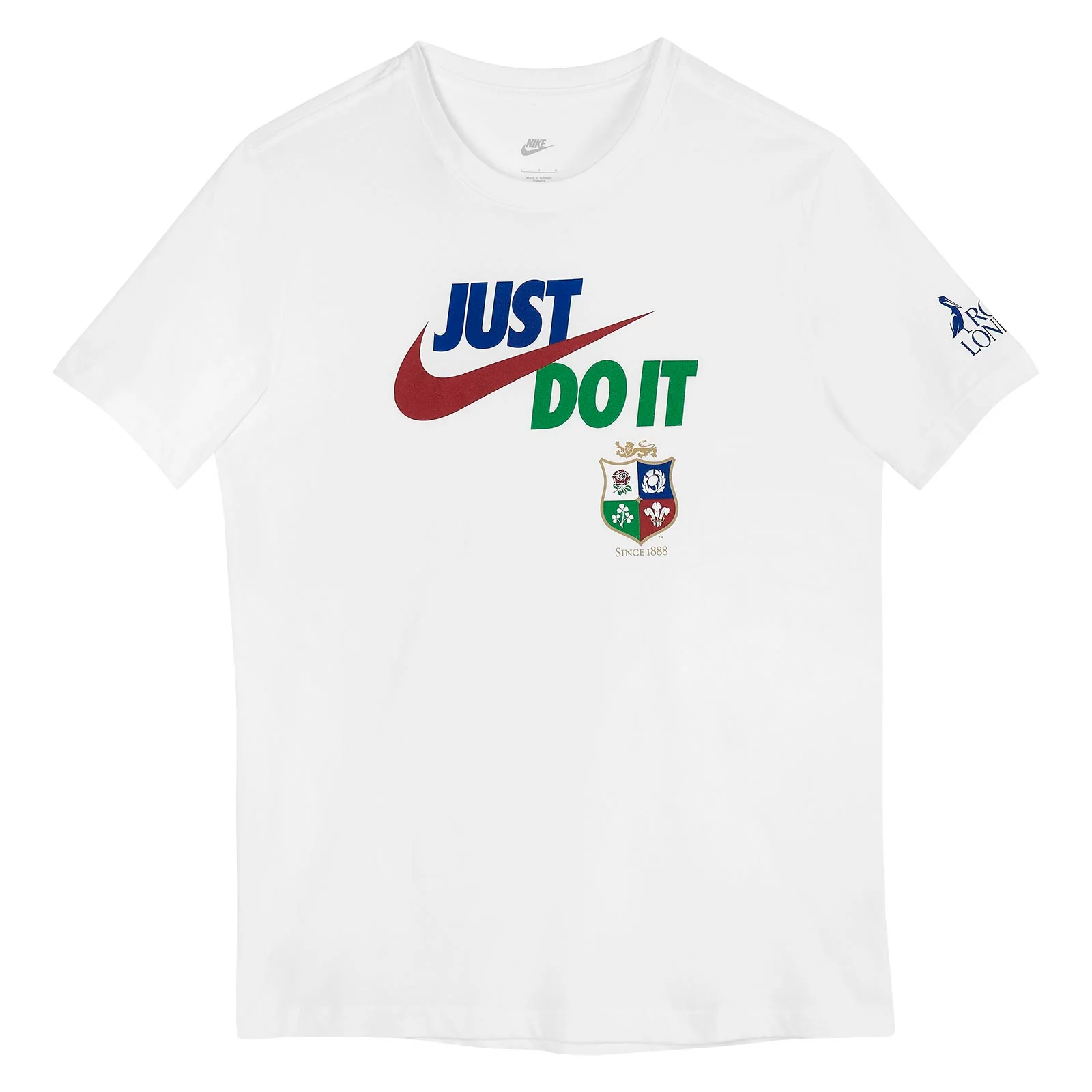 Nike British & Irish Womens Lions Rugby "Just Do It" Mens T-Shirt - Image 5