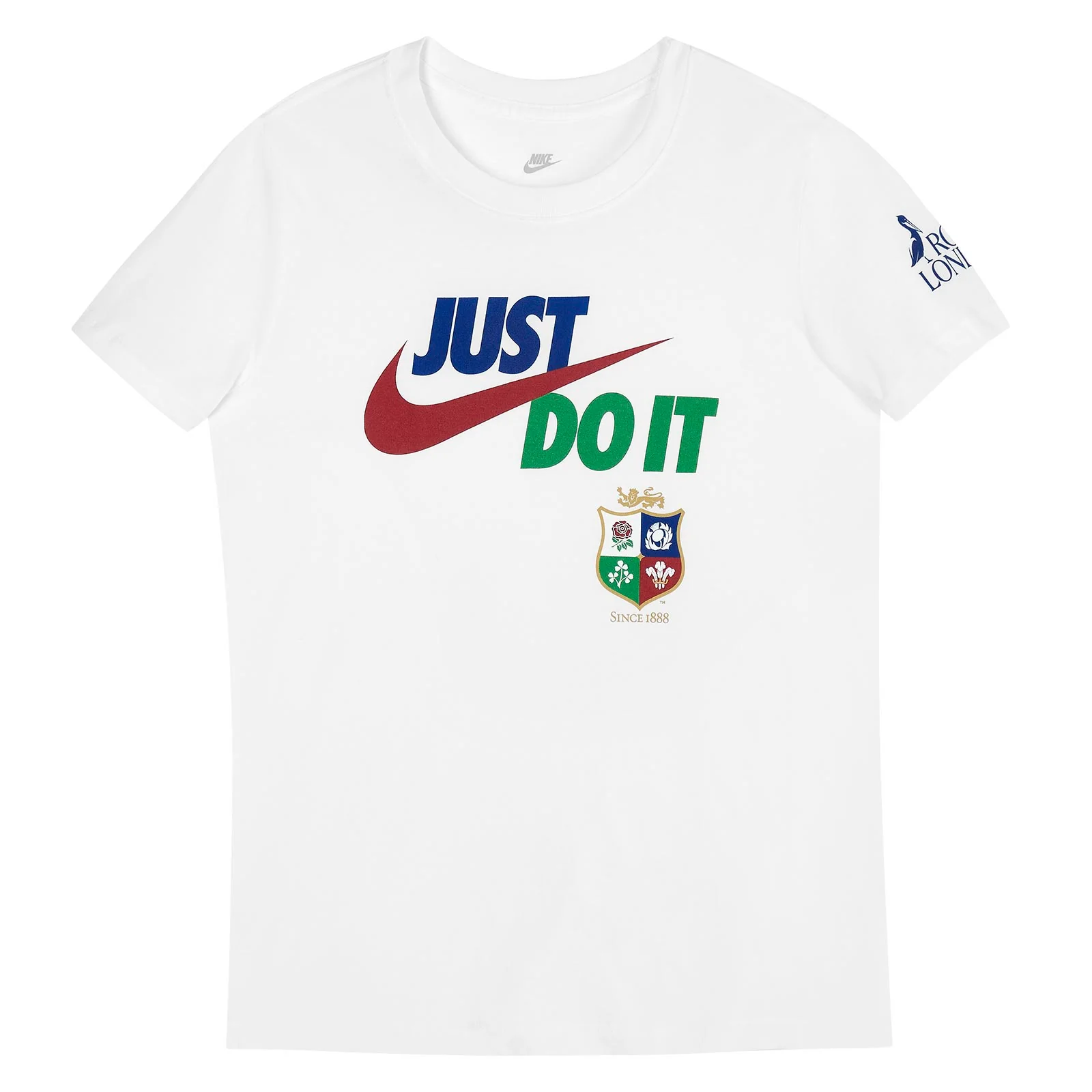 Nike British & Irish Womens Lions Rugby "Just Do It" Womens T-Shirt - Image 5