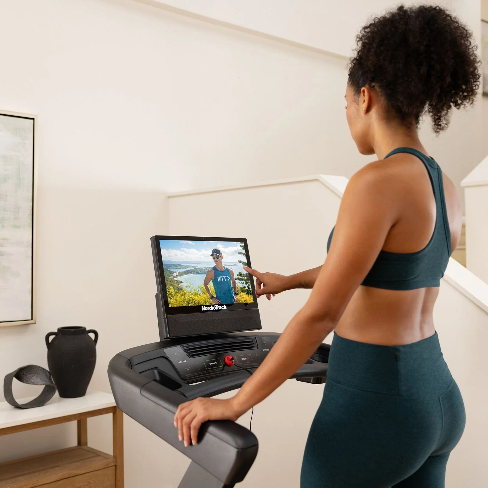 NordicTrack T Series 16 HD Touchscreen Foldable Treadmill - Image 3