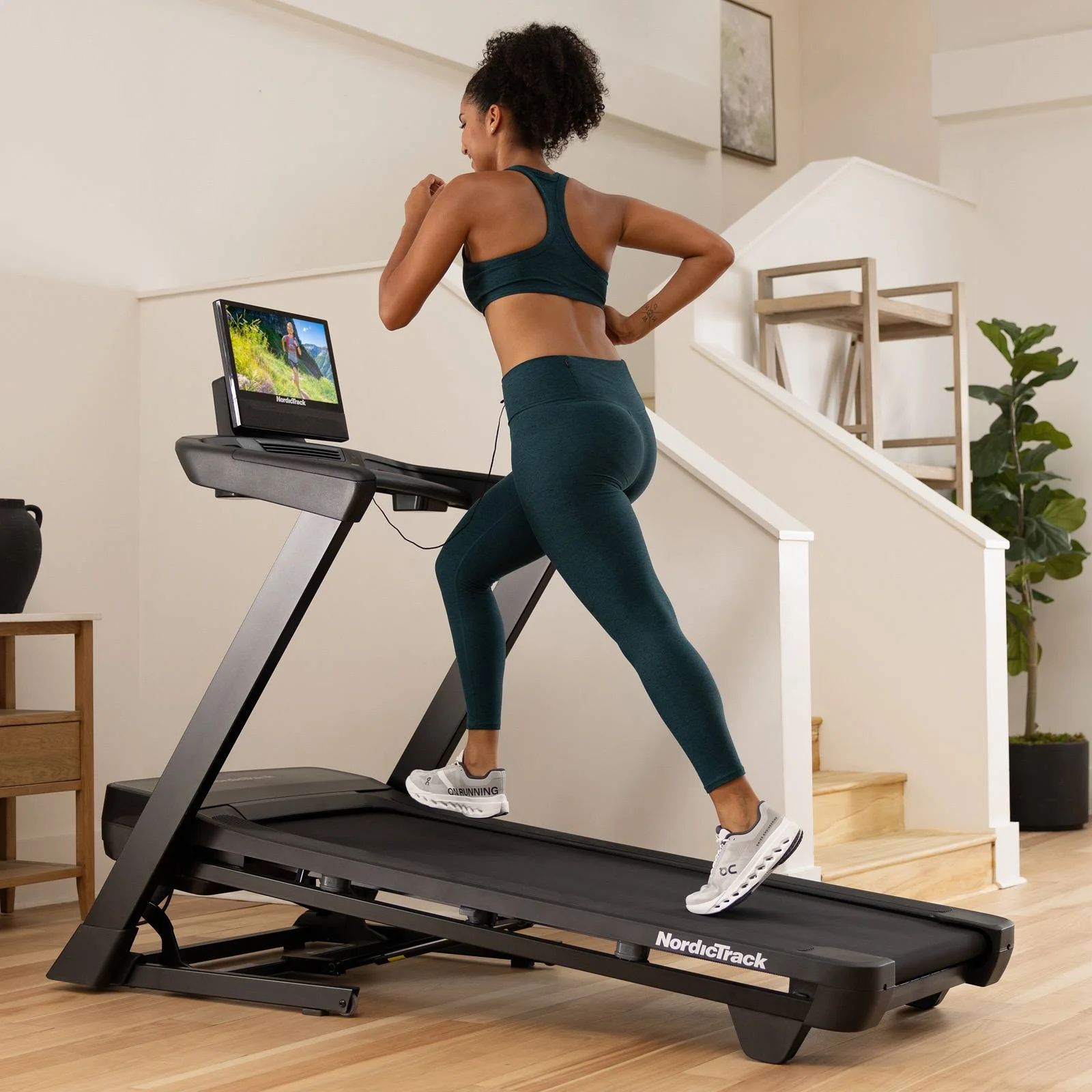 NordicTrack T Series 16 HD Touchscreen Foldable Treadmill - Image 4